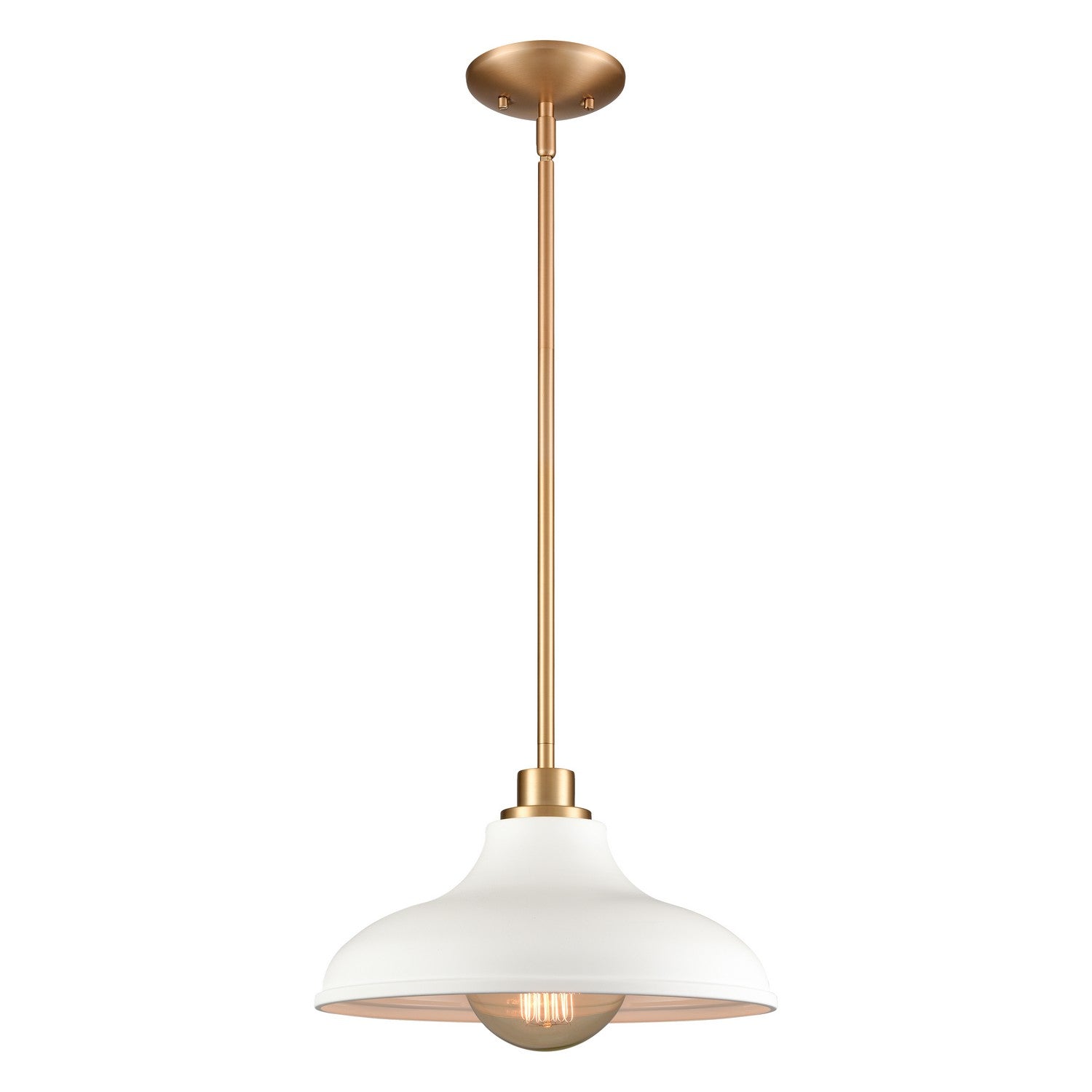 ELK Home - 89334/1 - One Light Pendant - Grenville - Brushed Gold