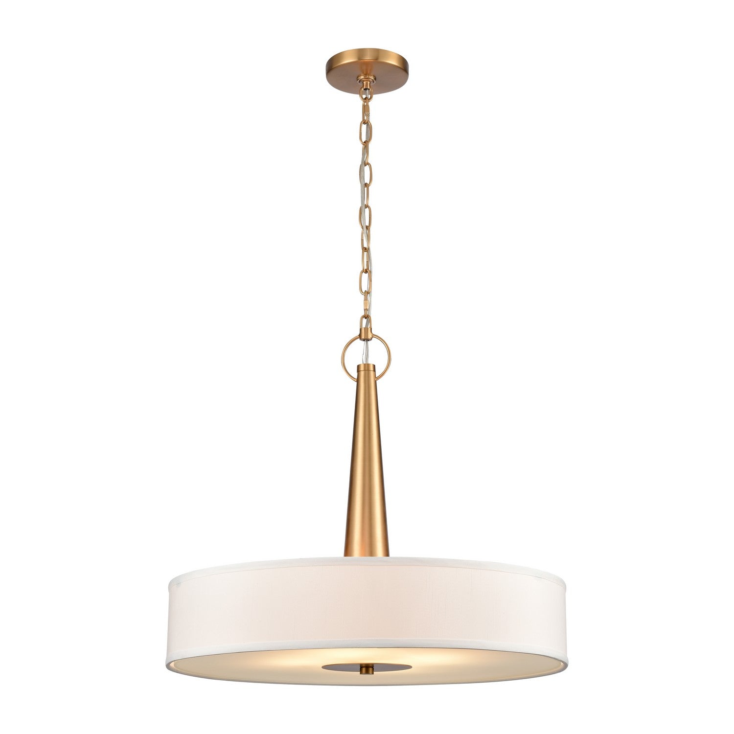 ELK Home - 89845/4 - Four Light Pendant - Leo - Brushed Gold