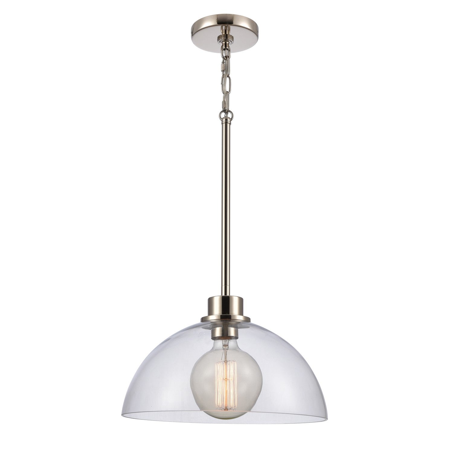 ELK Home - 89925/1 - One Light Pendant - Julian - Polished Nickel