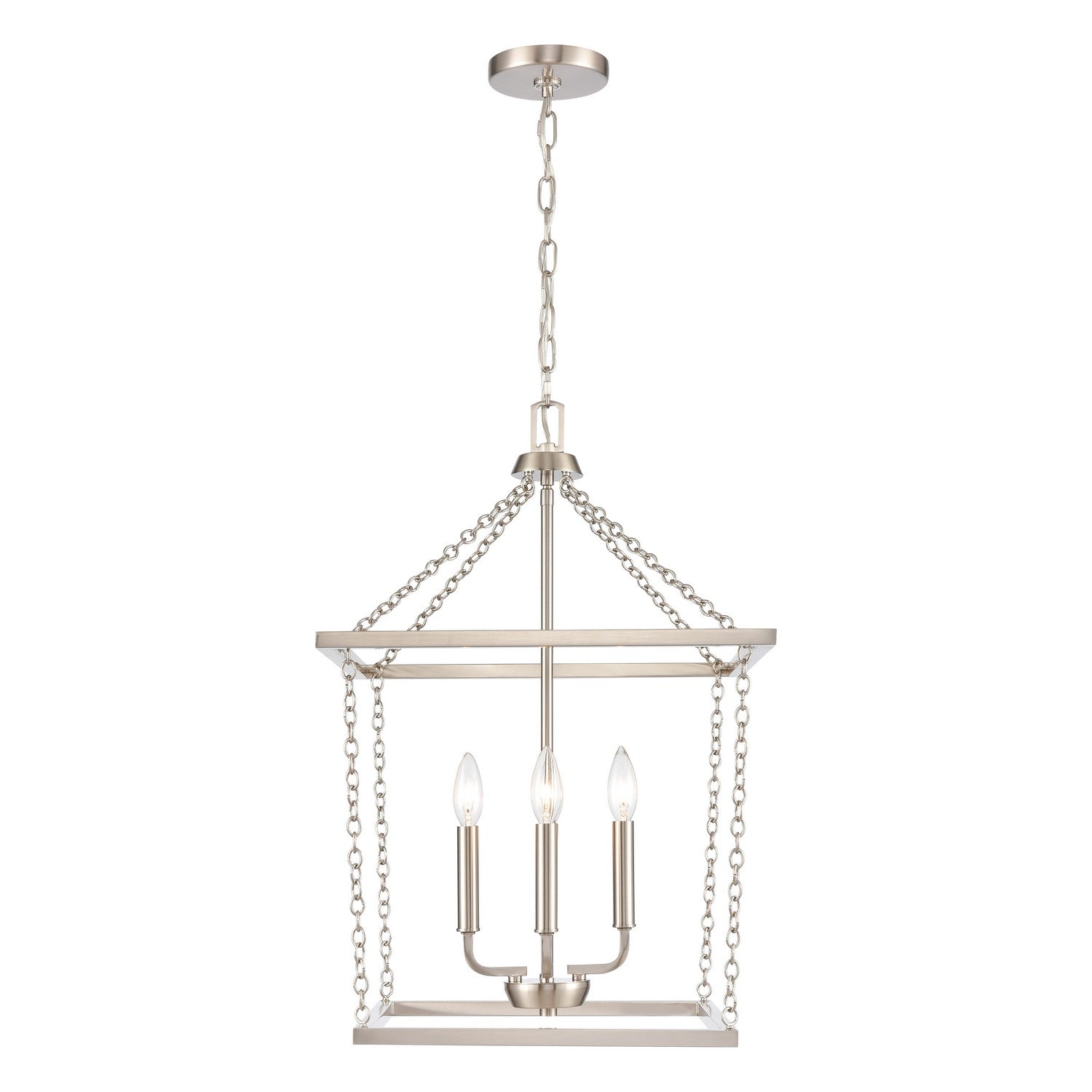 ELK Home - EC89814/4 - Four Light Pendant - Emmett - Brushed Nickel