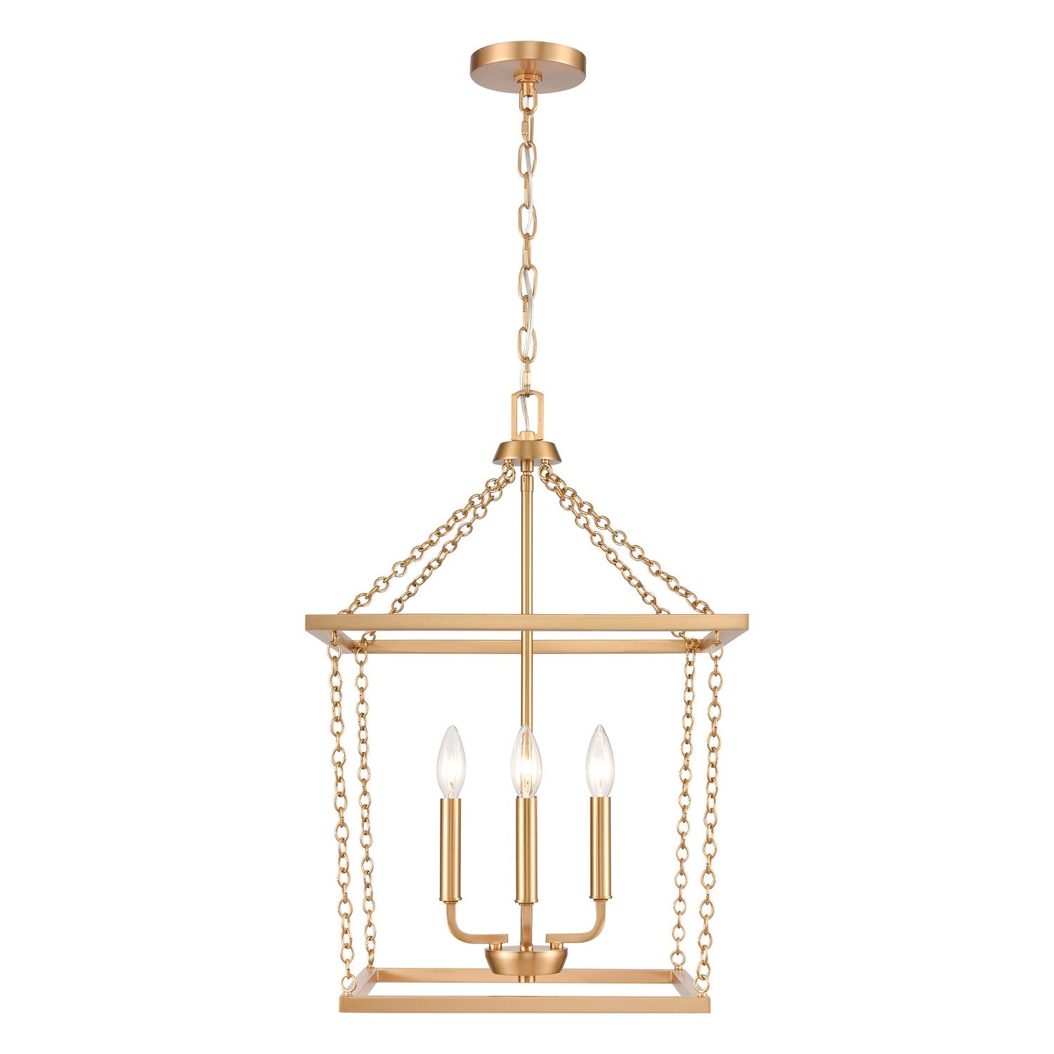 ELK Home - EC89824/4 - Four Light Pendant - Emmett - Brushed Gold