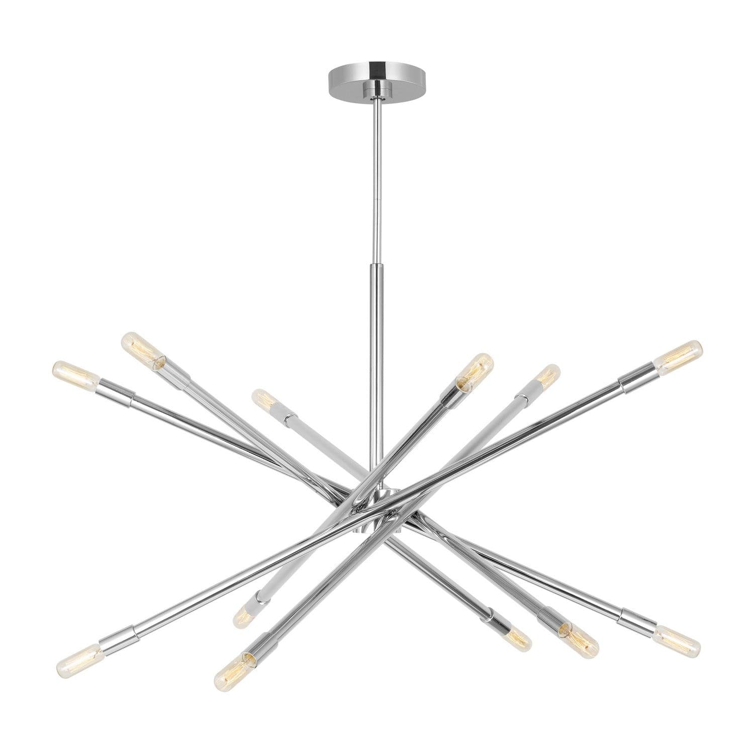 Visual Comfort Studio - CC16612PN - 12 Light Chandelier - Eastyn - Polished Nickel