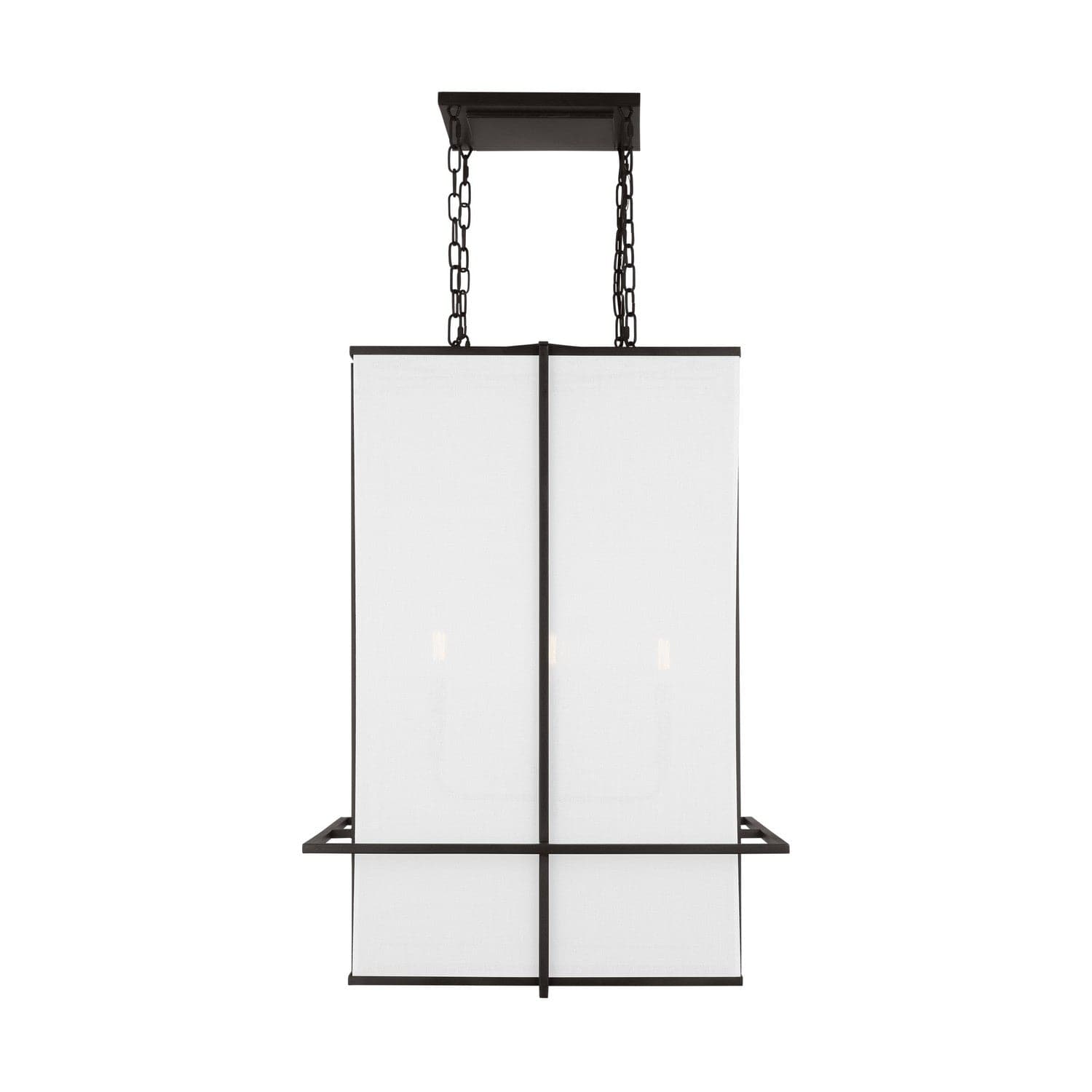 Visual Comfort Studio - TFC1004AI - Four Light Chandelier - Dresden - Aged Iron