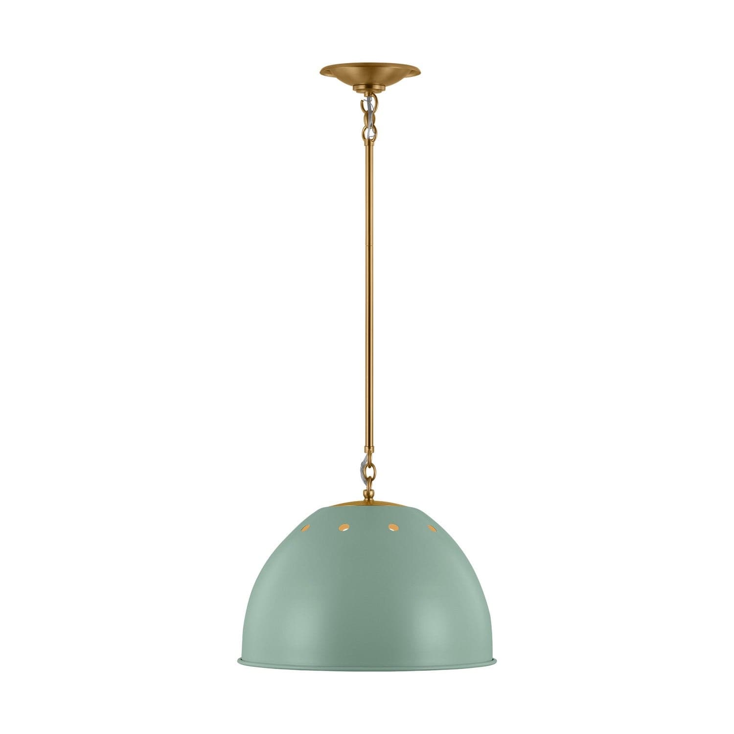 Visual Comfort Studio - TP1181EPSBBS - One Light Pendant - Robbie - Eucalyptus