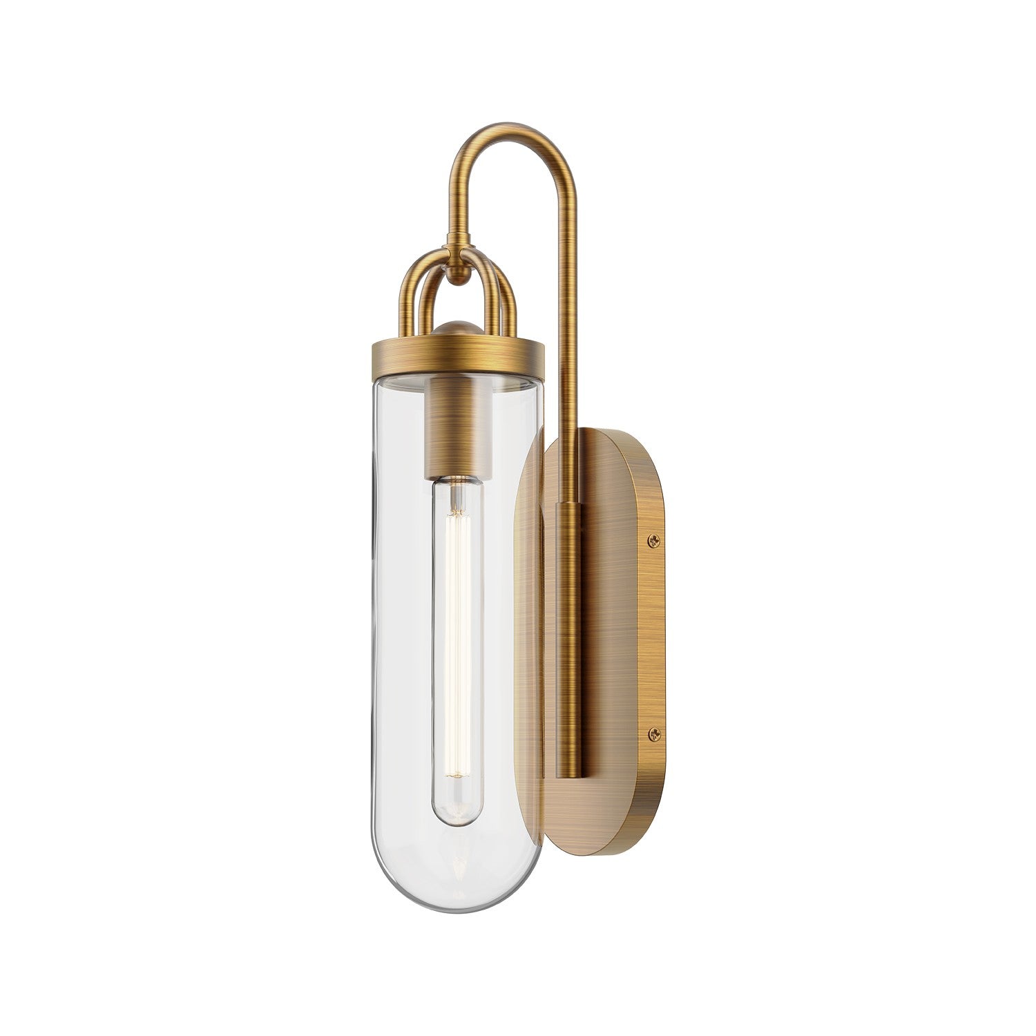 Alora - WV461101AG - One Light Wall Sconce - Lancaster - Aged Gold