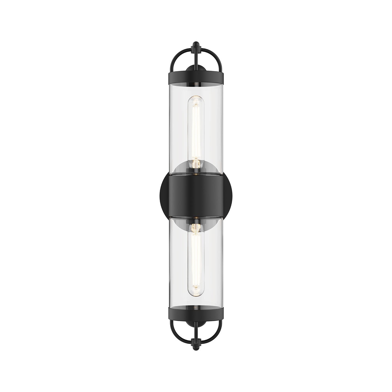 Alora - WV461102MB - Two Light Wall Sconce - Lancaster - Matte Black