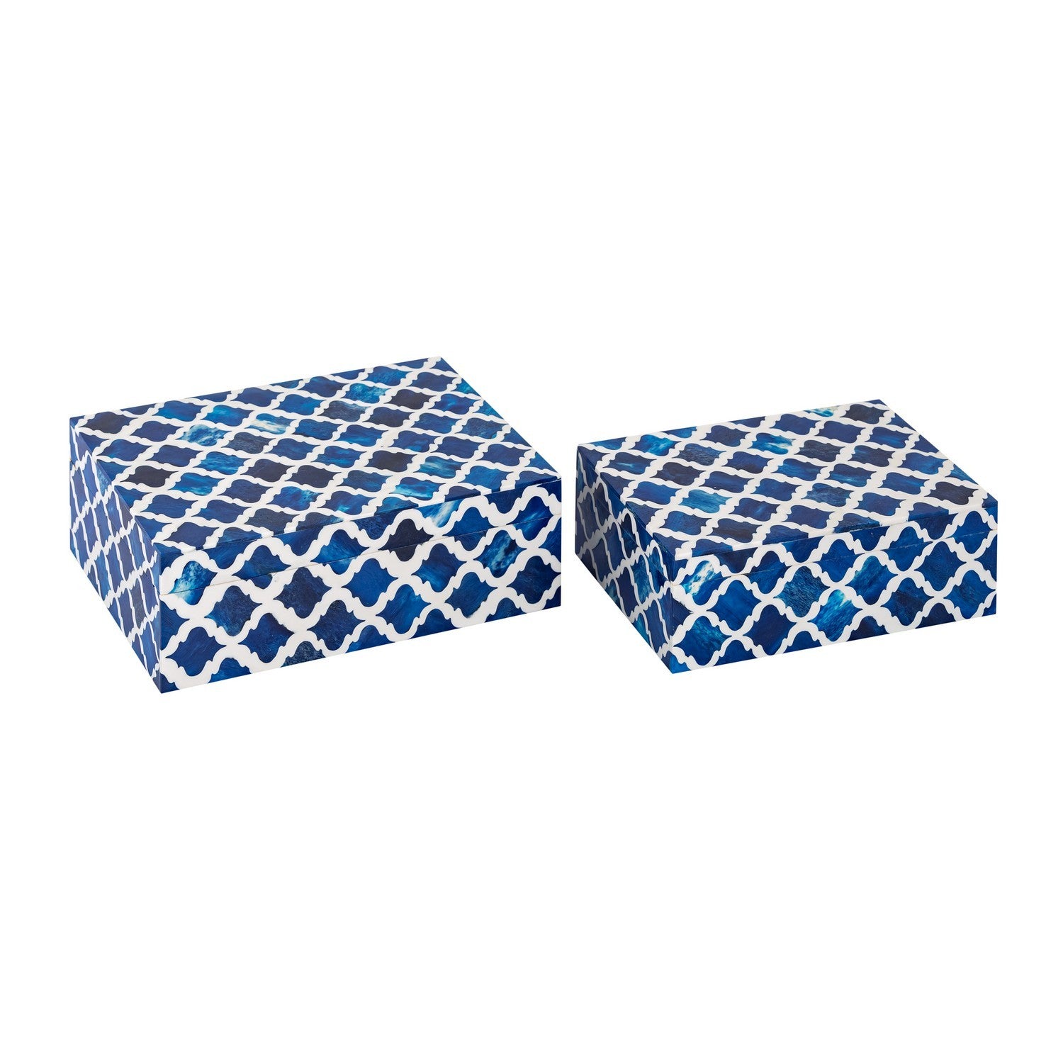 ELK Home - H0807-10993/S2 - Box - Set of 2 - Tucker - Blue