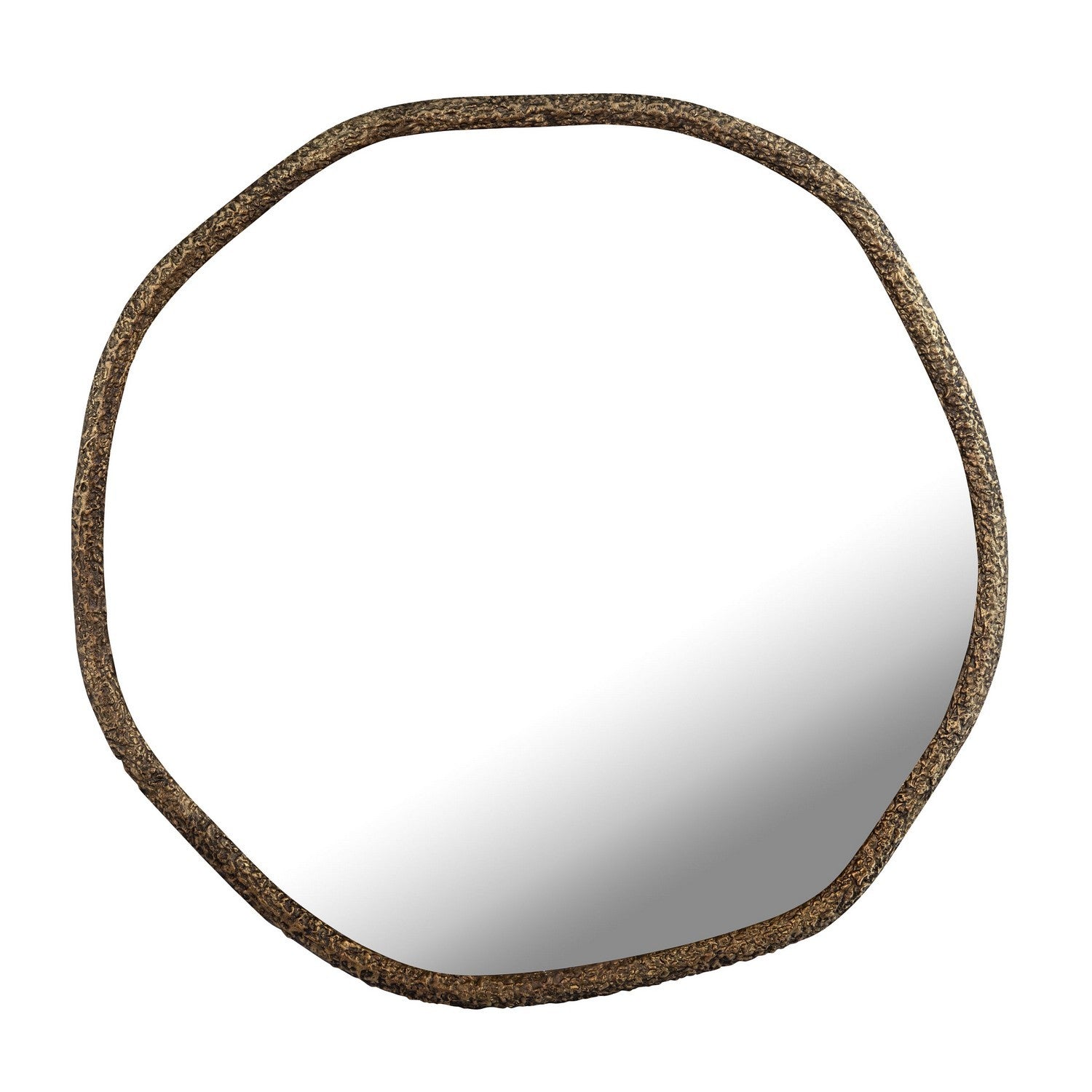 ELK Home - H0896-10955 - Wall Mirror - Warped - Aged Brass