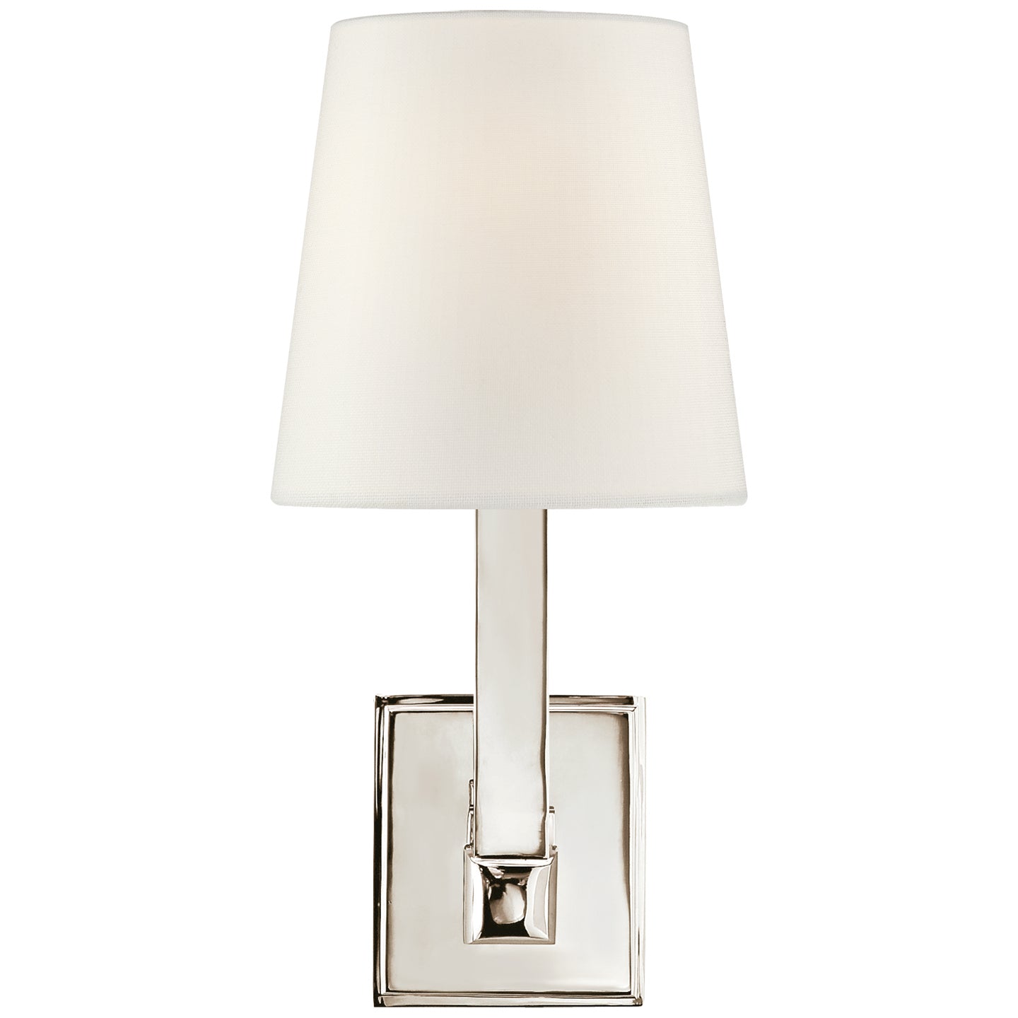 Visual Comfort Signature - SL 2819PN-L - One Light Wall Sconce - Square Tube - Polished Nickel