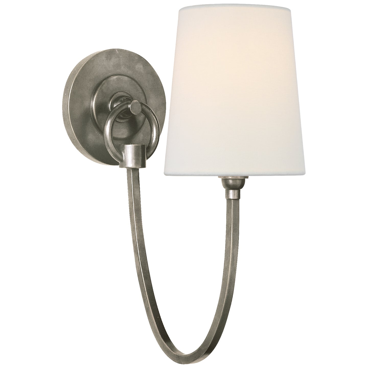 Visual Comfort Signature - TOB 2125AN-L - One Light Wall Sconce - Reed - Antique Nickel