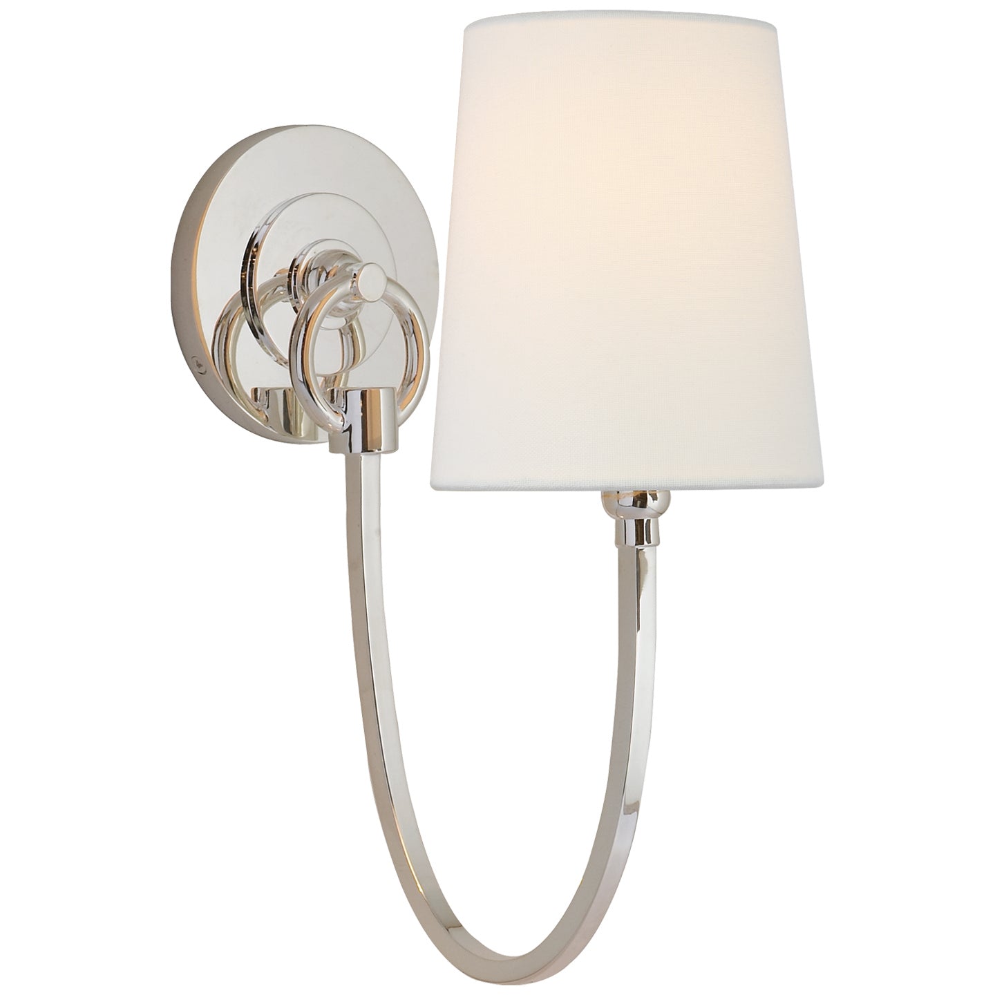 Visual Comfort Signature - TOB 2125PN-L - One Light Wall Sconce - Reed - Polished Nickel