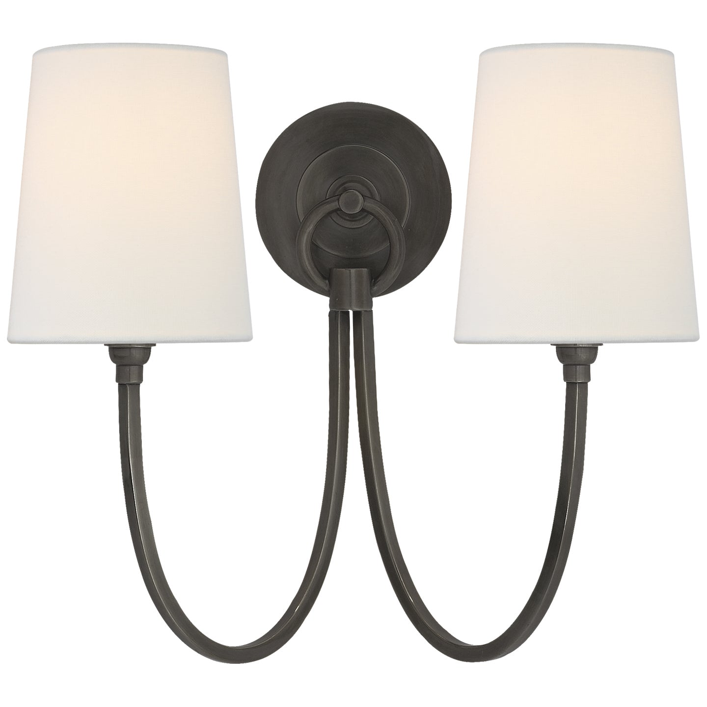 Visual Comfort Signature - TOB 2126BZ-L - Two Light Wall Sconce - Reed - Bronze