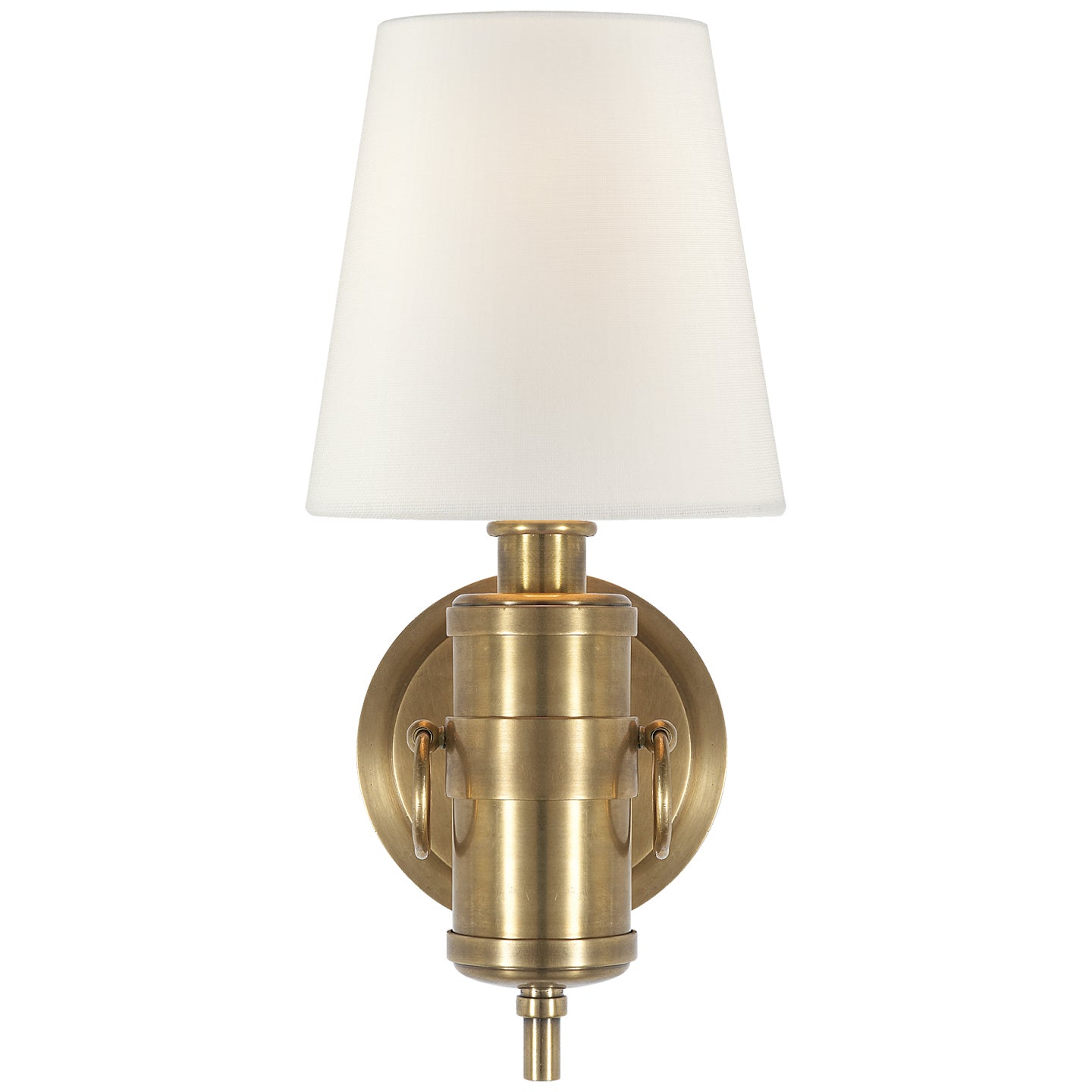 Visual Comfort Signature - TOB 2730HAB-L - One Light Wall Sconce - Jonathan - Hand-Rubbed Antique Brass