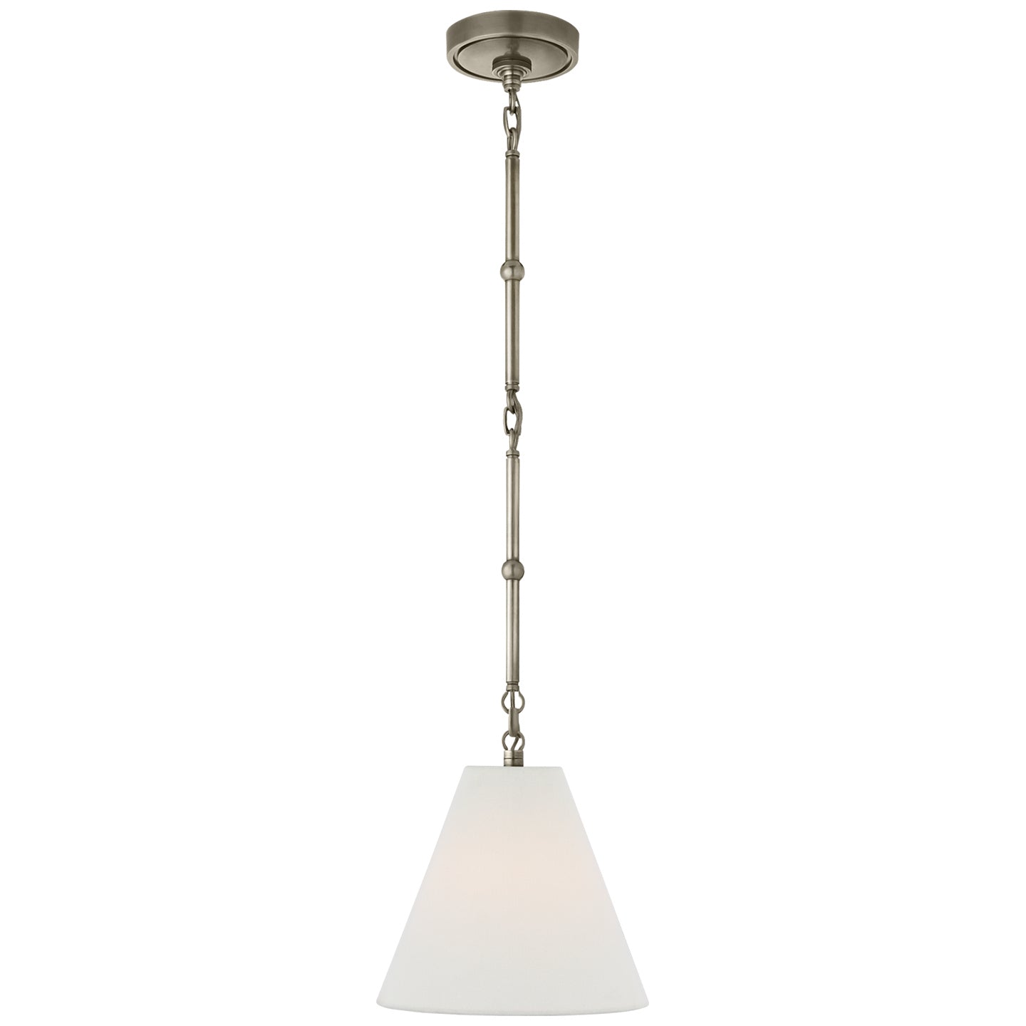 Visual Comfort Signature - TOB 5089AN-L - One Light Hanging Lantern - Goodman - Antique Nickel