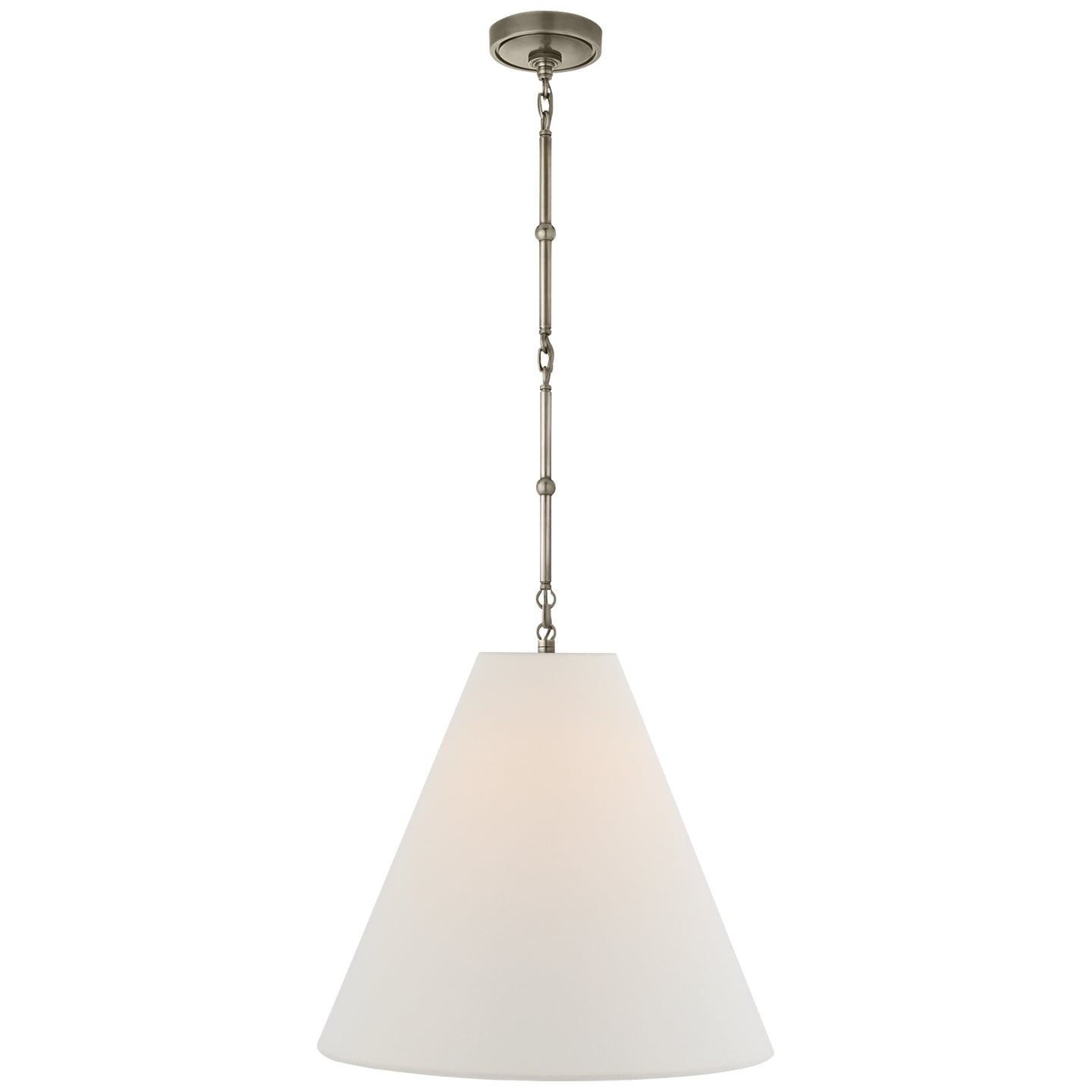 Visual Comfort Signature - TOB 5091AN-L - One Light Hanging Lantern - Goodman - Antique Nickel