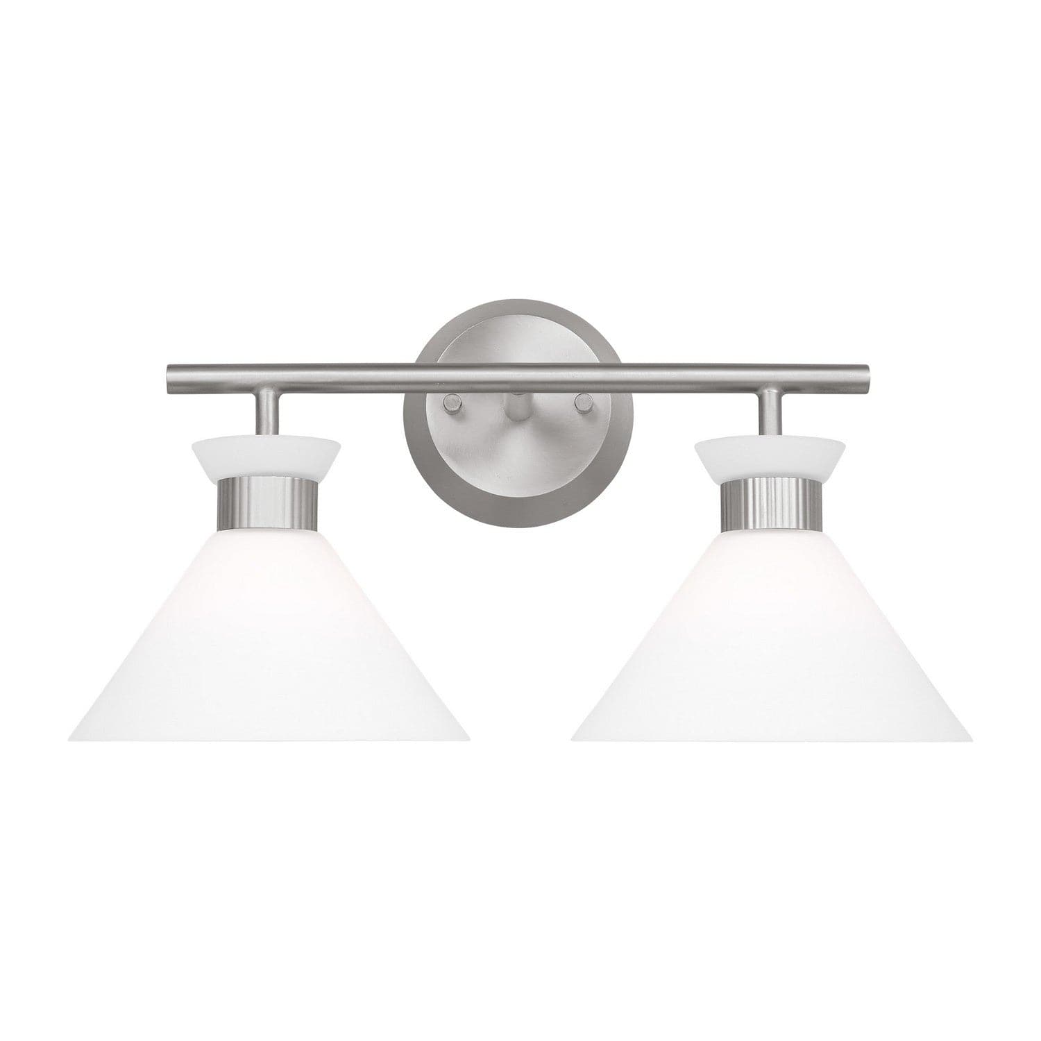 Visual Comfort Studio - DJV1012BS - Two Light Bath - Belcarra - Brushed Steel