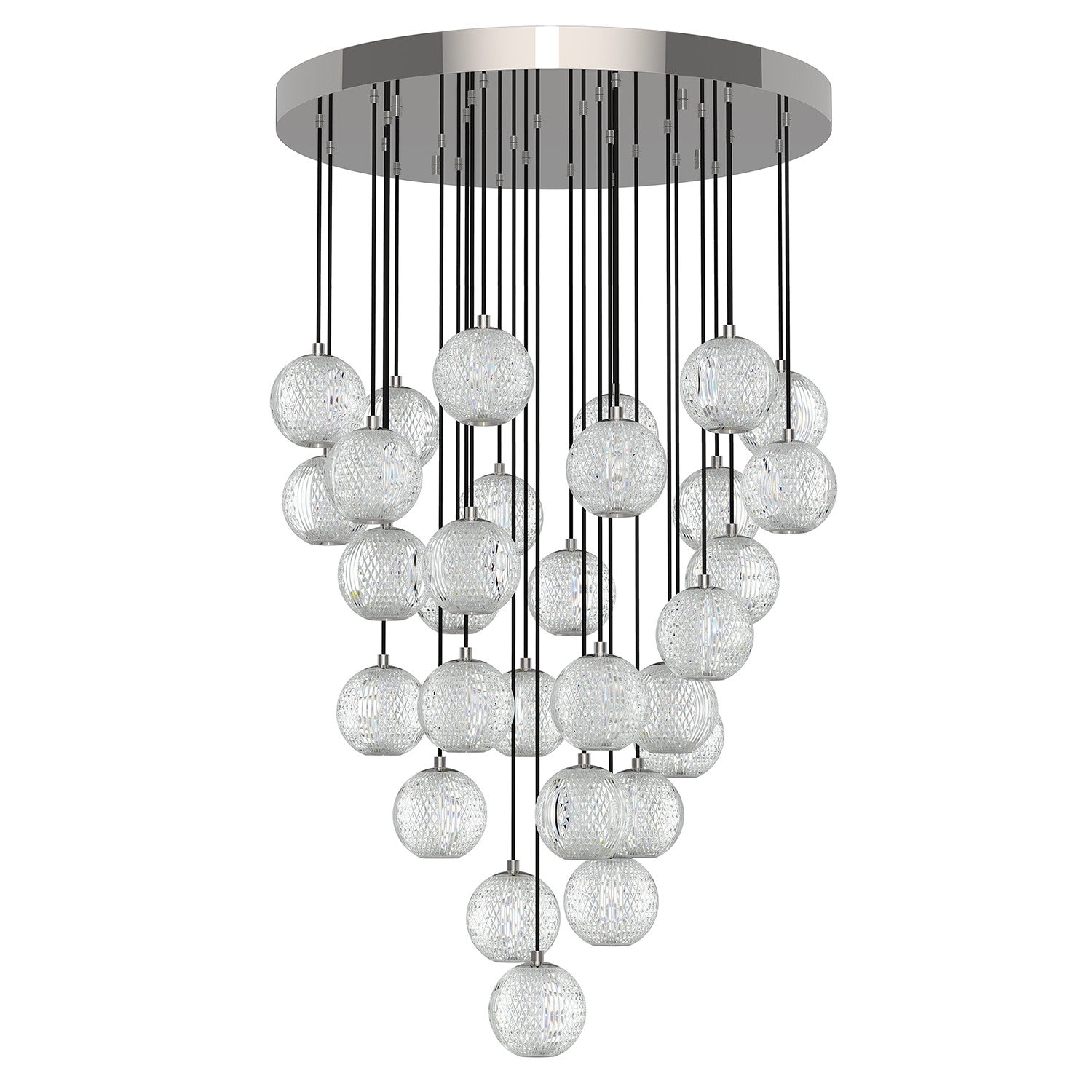 Alora - MP321230PN - LED Lantern - Marni - Polished Nickel