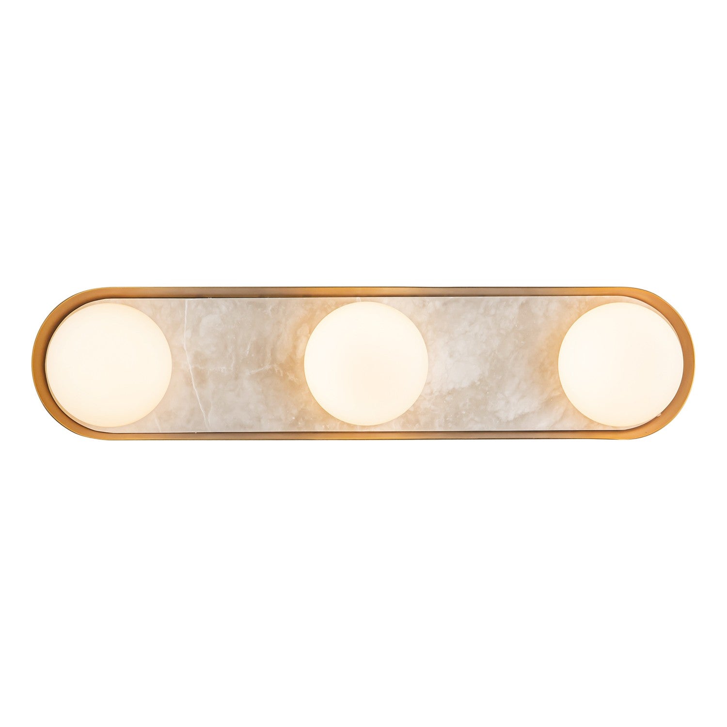 Alora - WV320323VB - LED Vanity - Alonso - Vintage Brass