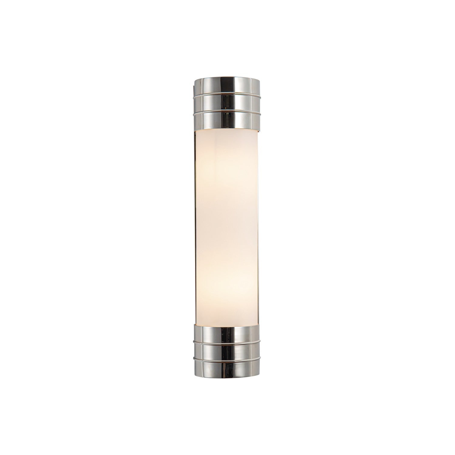 Alora - WV348218PNOP - Two Light Vanity - Willard - Polished Nickel/Opal Matte Glass