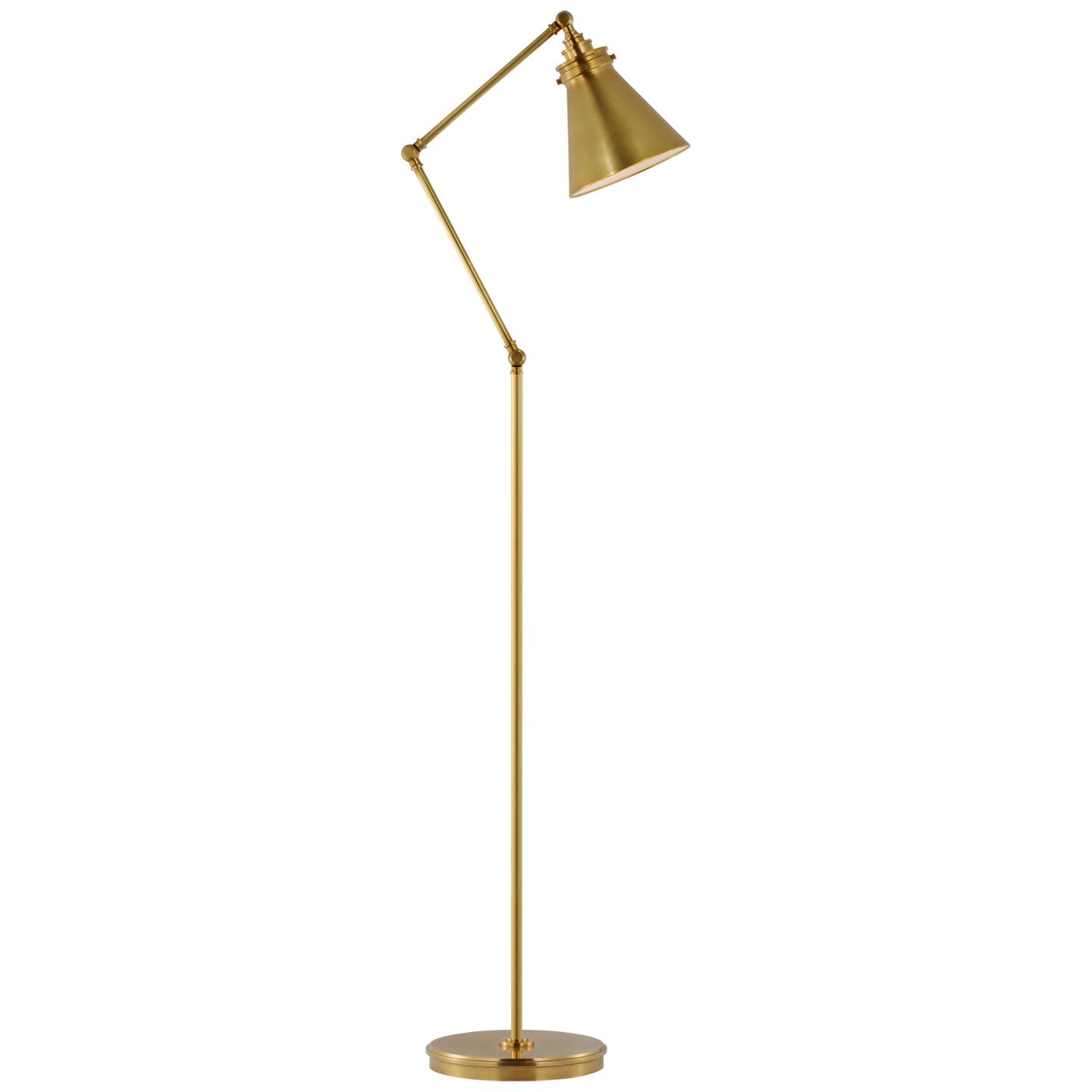 Visual Comfort Signature - CHA 9010AB - LED Floor Lamp - Parkington - Antique-Burnished Brass