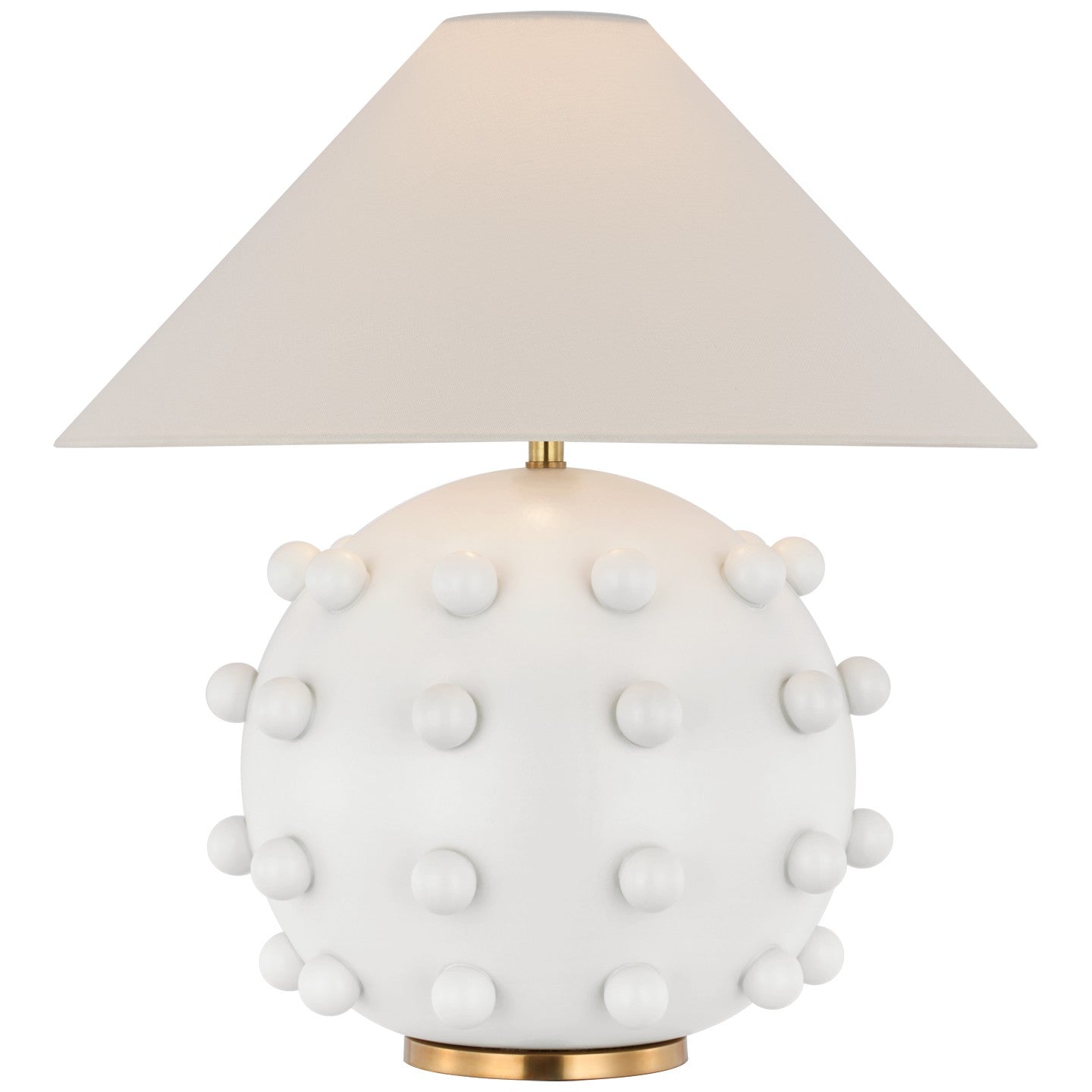 Visual Comfort Signature - KW 3027PW-L - LED Table Lamp - Linden - Plaster White