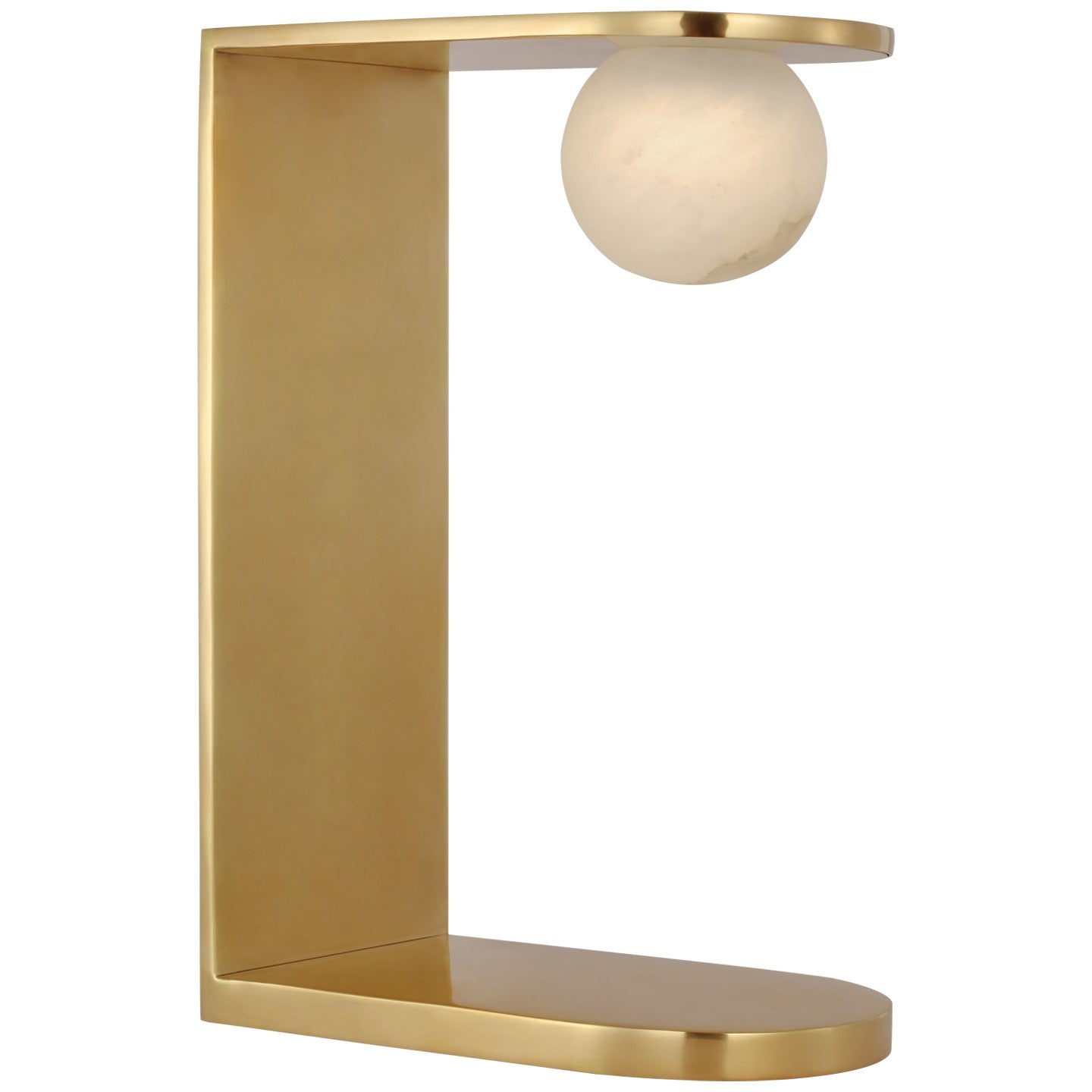 Visual Comfort Signature - KW 3521MAB-ALB - LED Table Lamp - Pertica - Mirrored Antique Brass