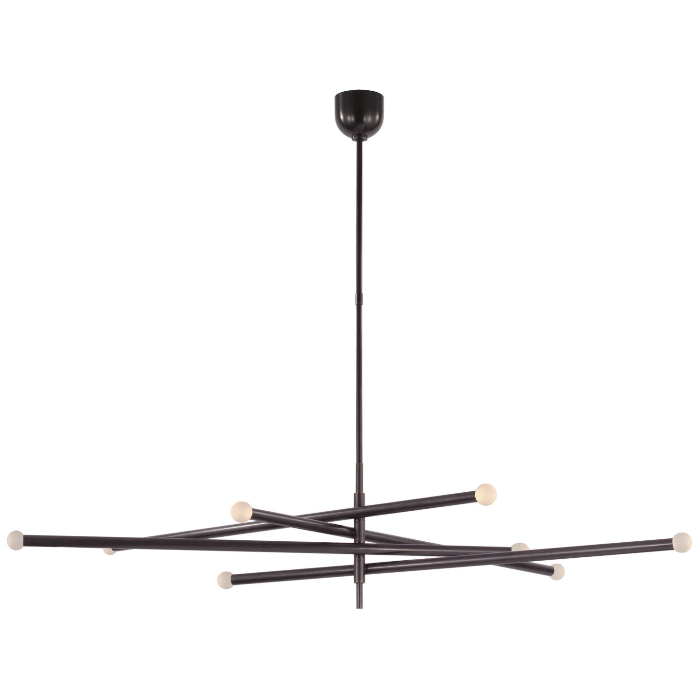 Visual Comfort Signature - KW 5595BZ-ECG - LED Chandelier - Rousseau - Bronze