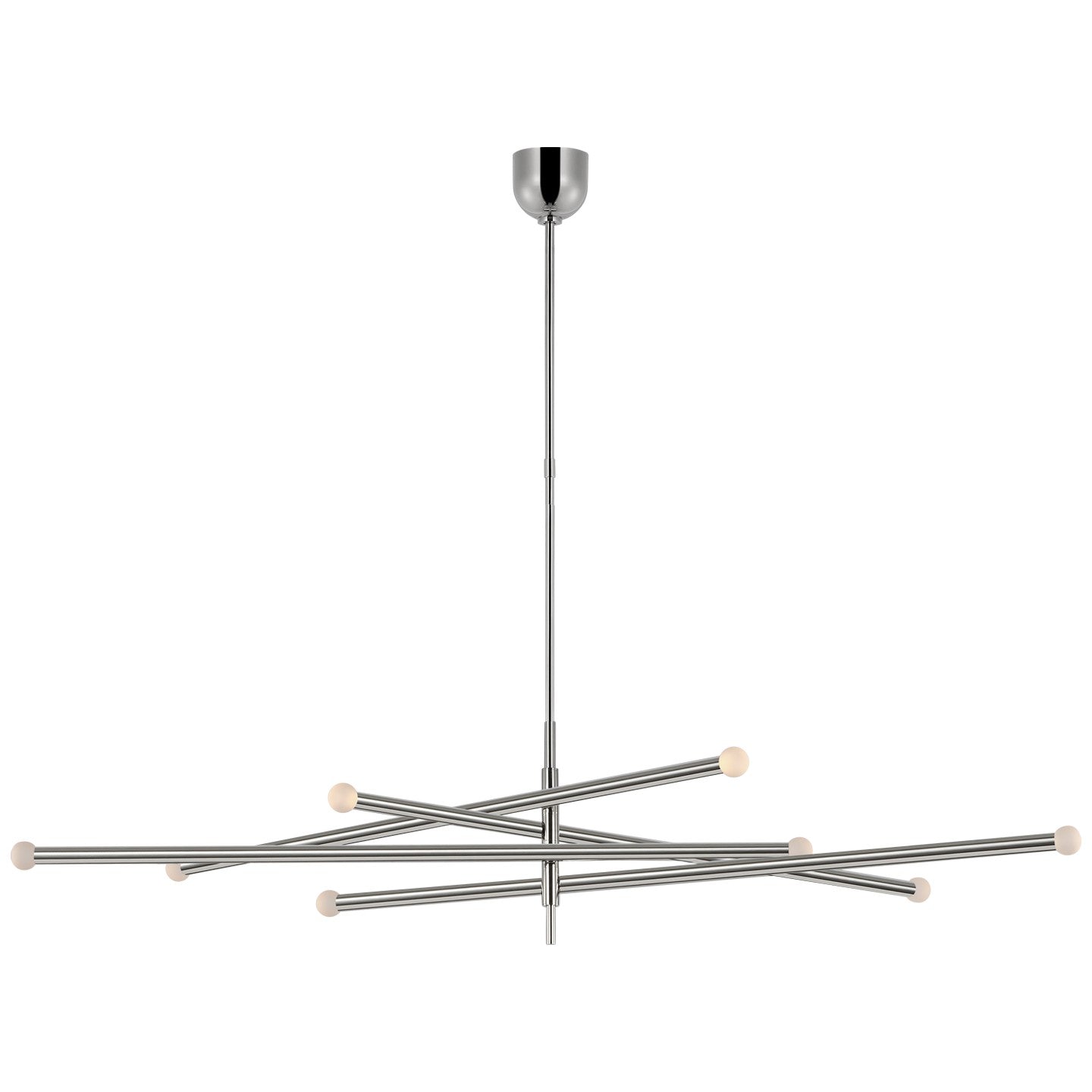 Visual Comfort Signature - KW 5595PN-ECG - LED Chandelier - Rousseau - Polished Nickel