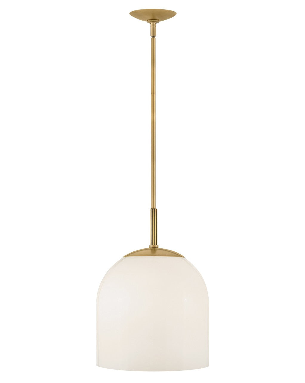 Hinkley - 45097HB - LED Convertible Pendant - Willa - Heritage Brass