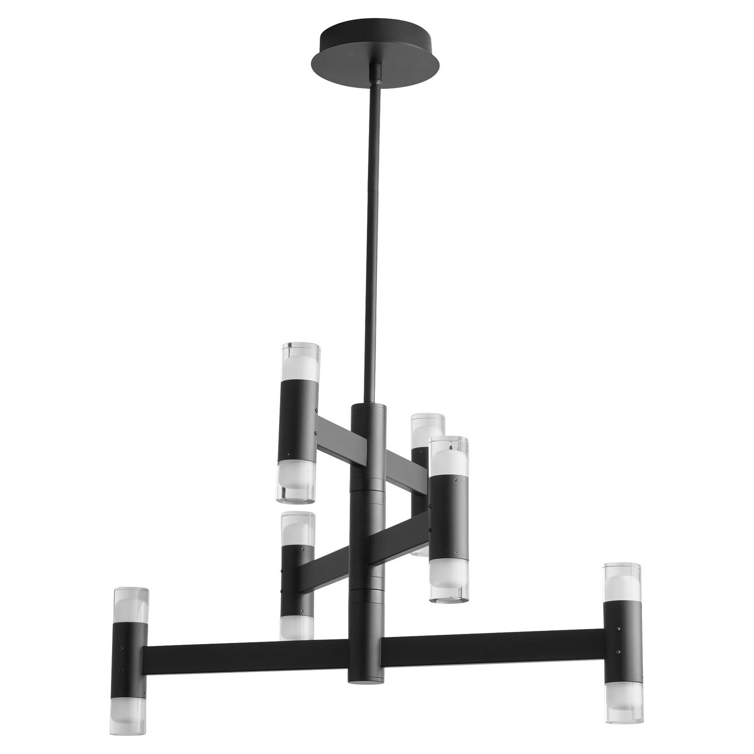 Oxygen - 3-6097-15 - LED Chandelier - Alarum - Black