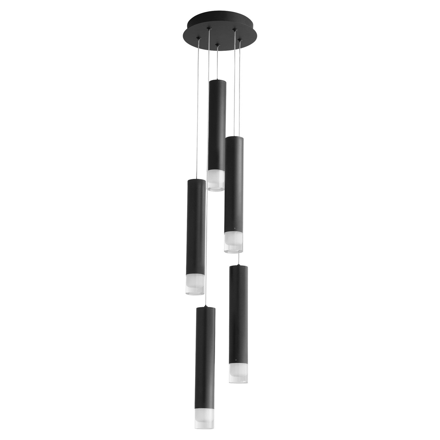 Oxygen - 3-6194-15 - LED Pendant - Alarum - Black