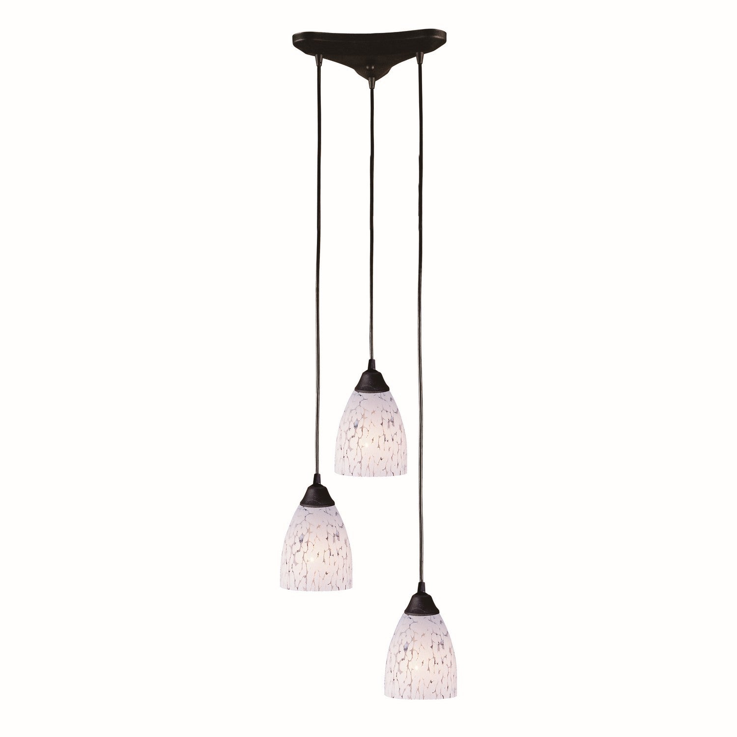 ELK Home - 406-3SW - Three Light Pendant - Classico - Dark Rust