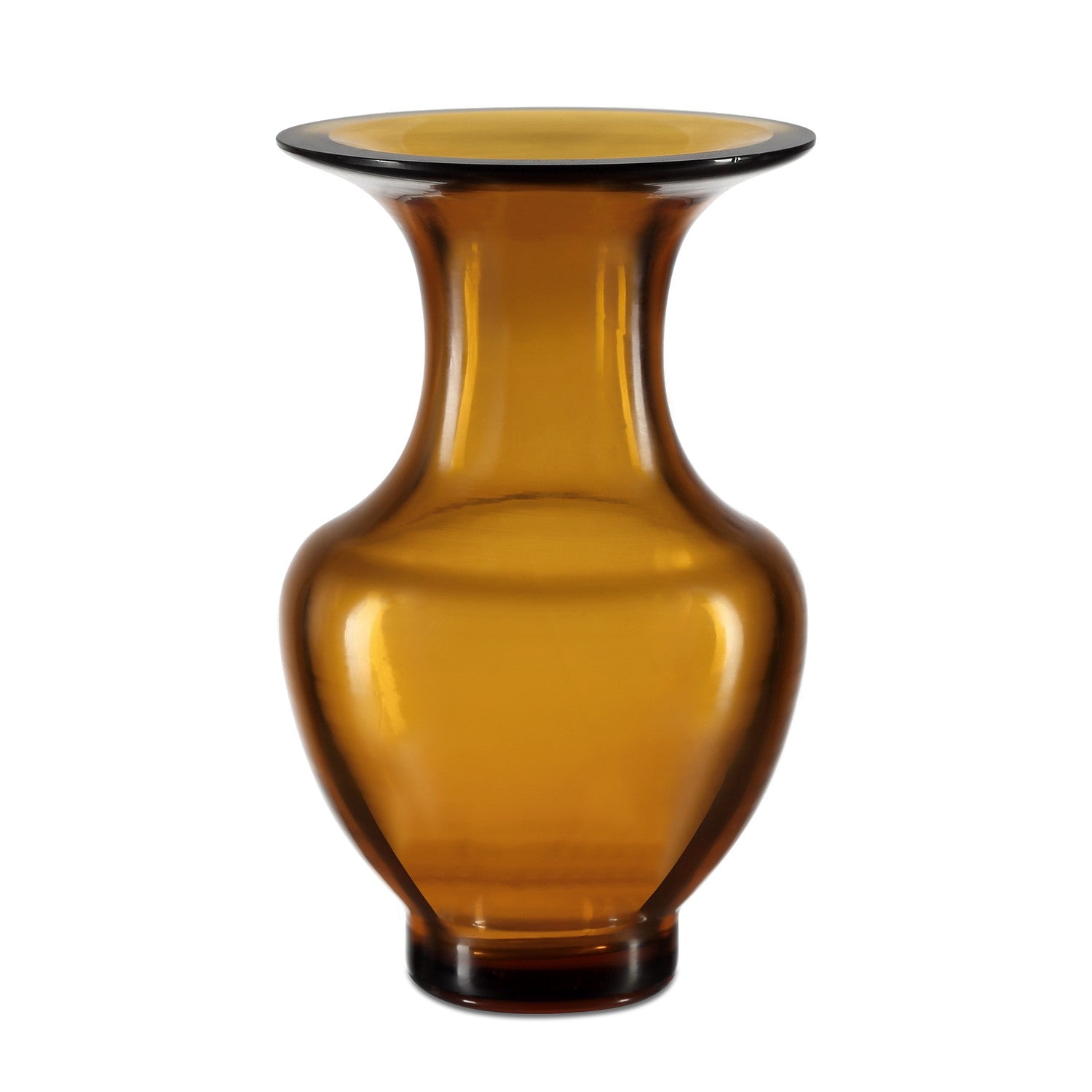 Vase in Amber finish