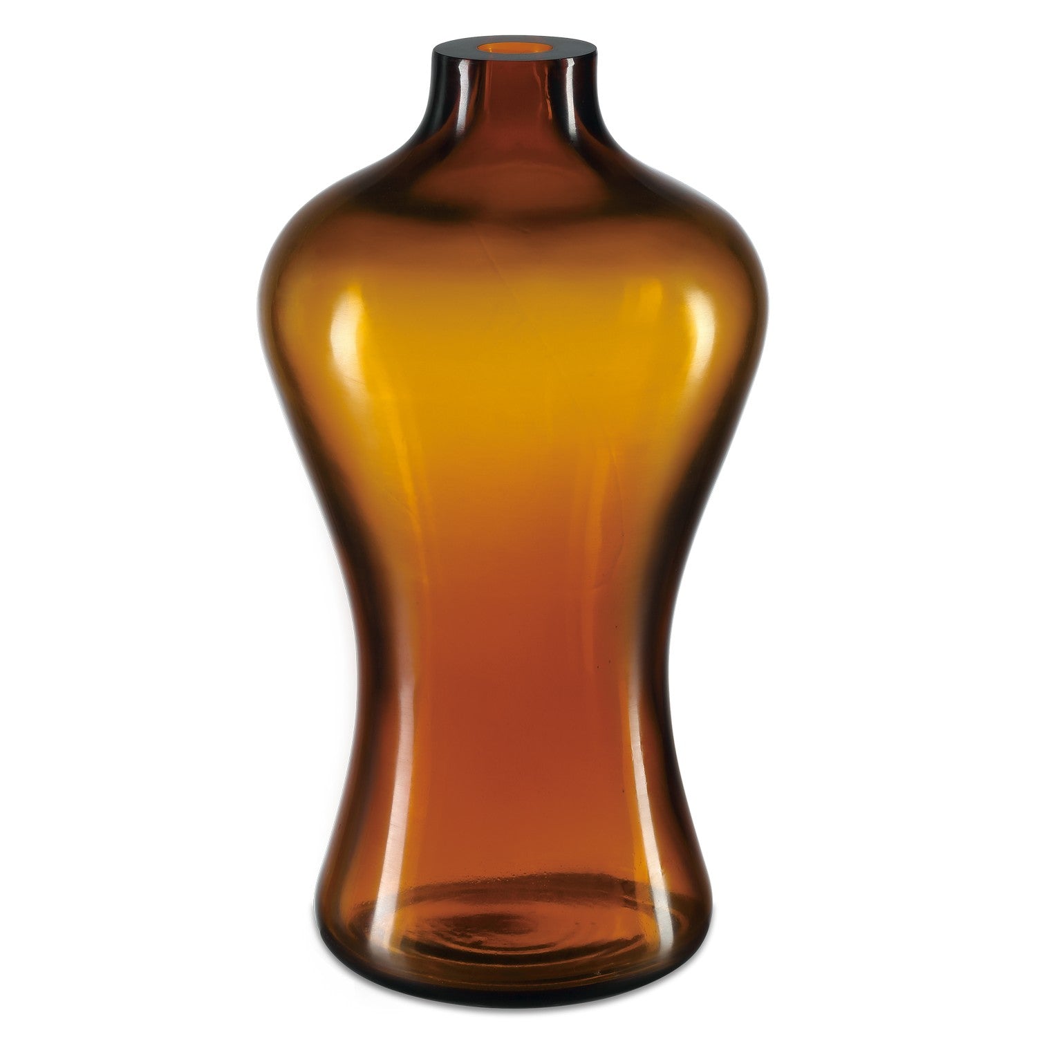 Vase in Amber finish