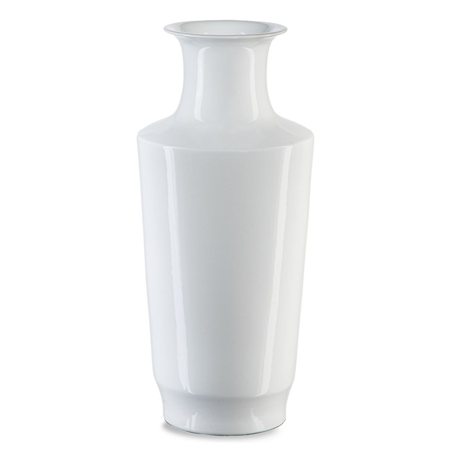 Vase from the Imperial collection in Imperial White finish