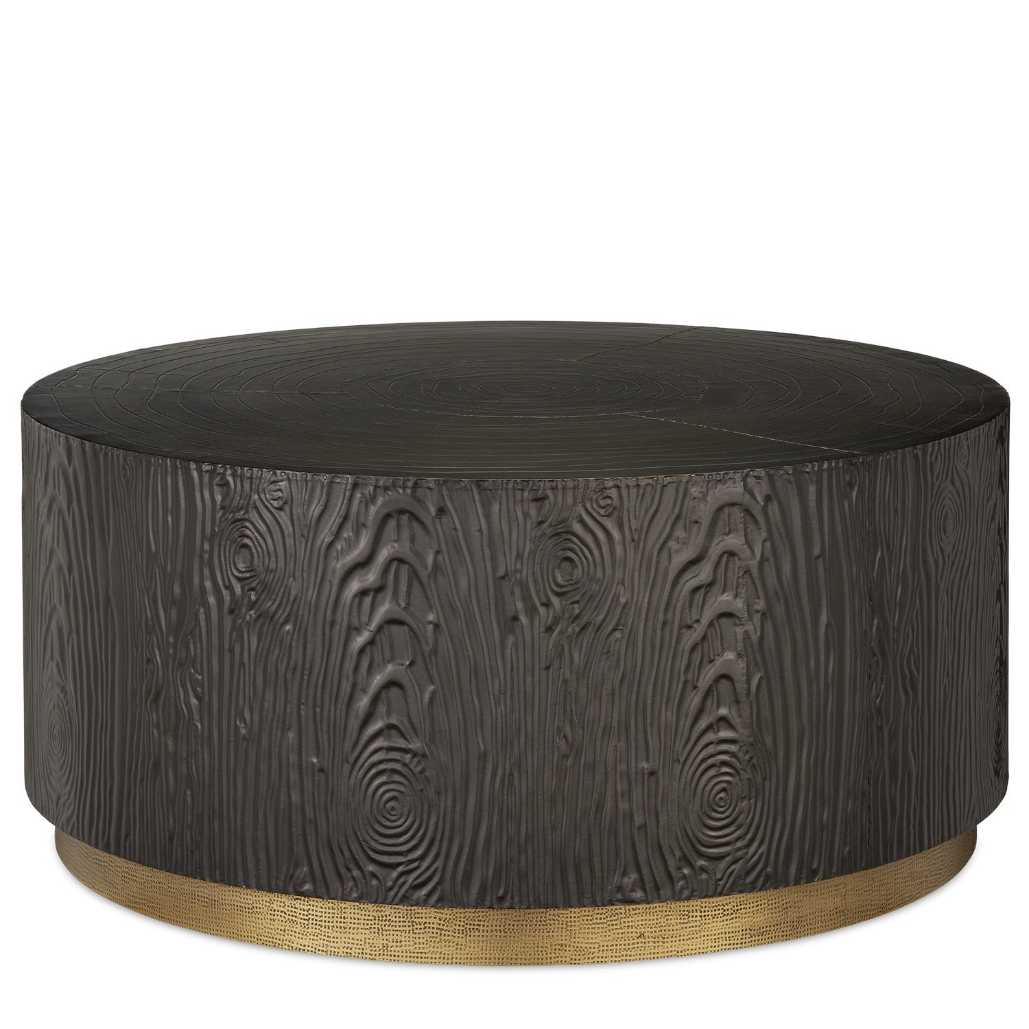 Cocktail Table from the Terra collection in Bronze/Brass finish