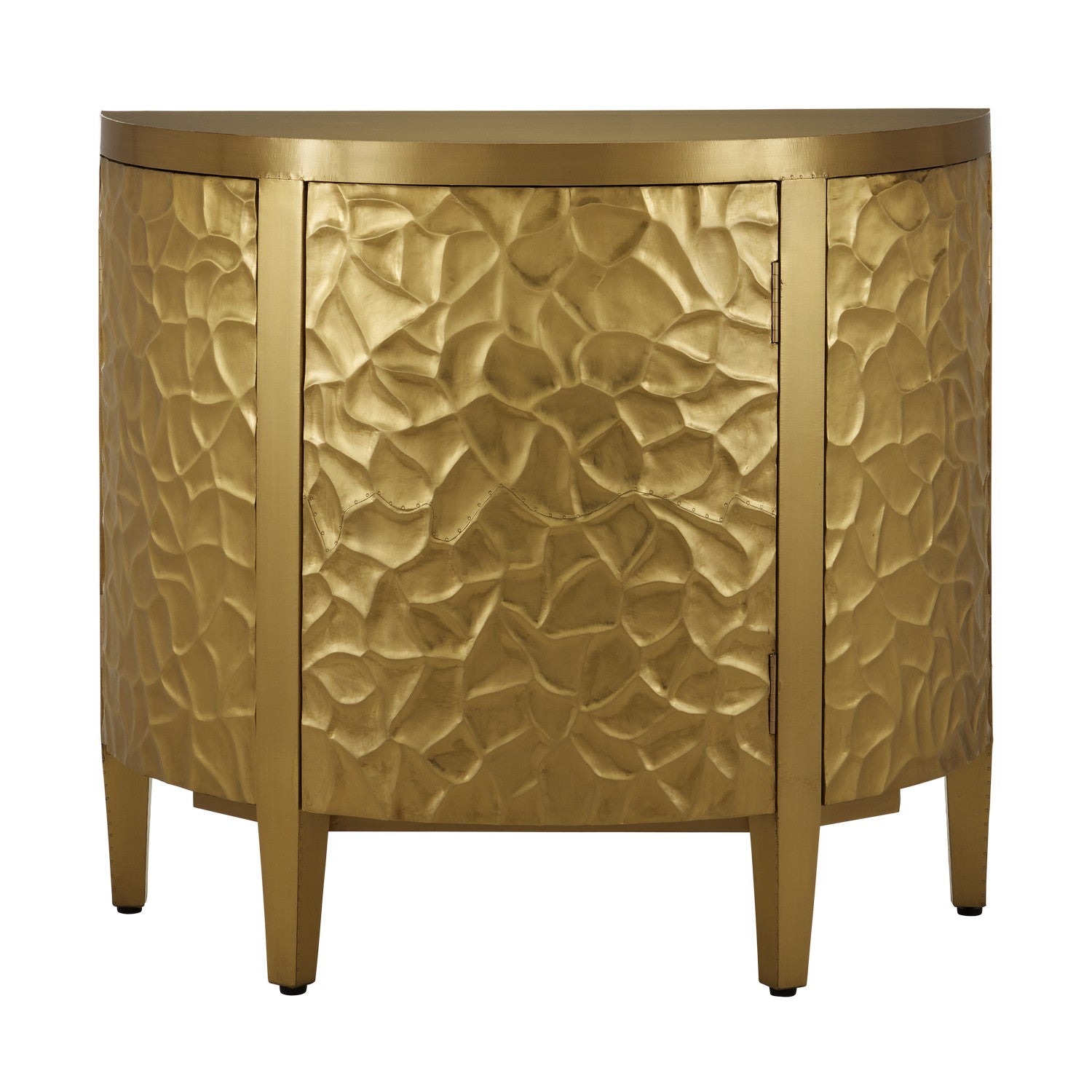 Cabinet from the Auden collection in Brass finish