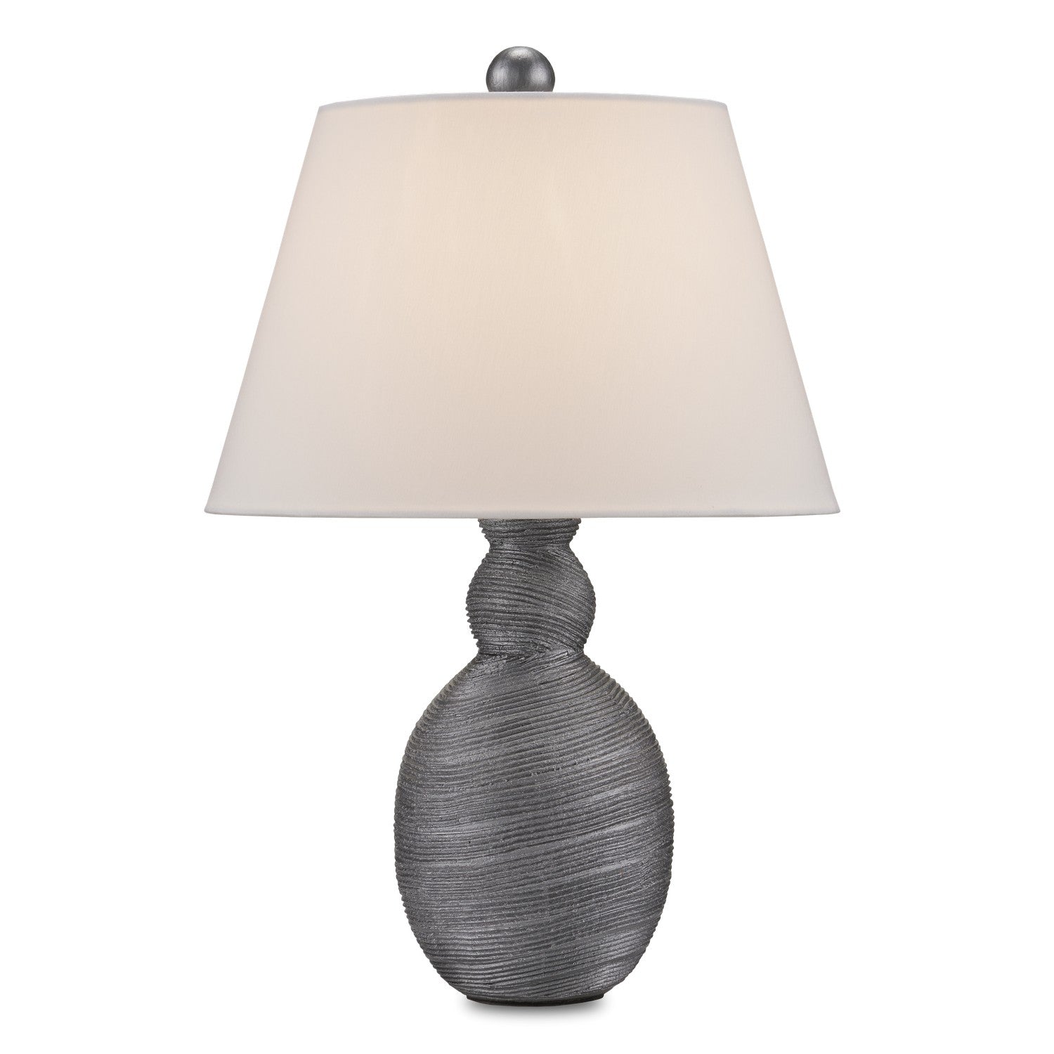 One Light Table Lamp from the Basalt collection in Dark Gray finish