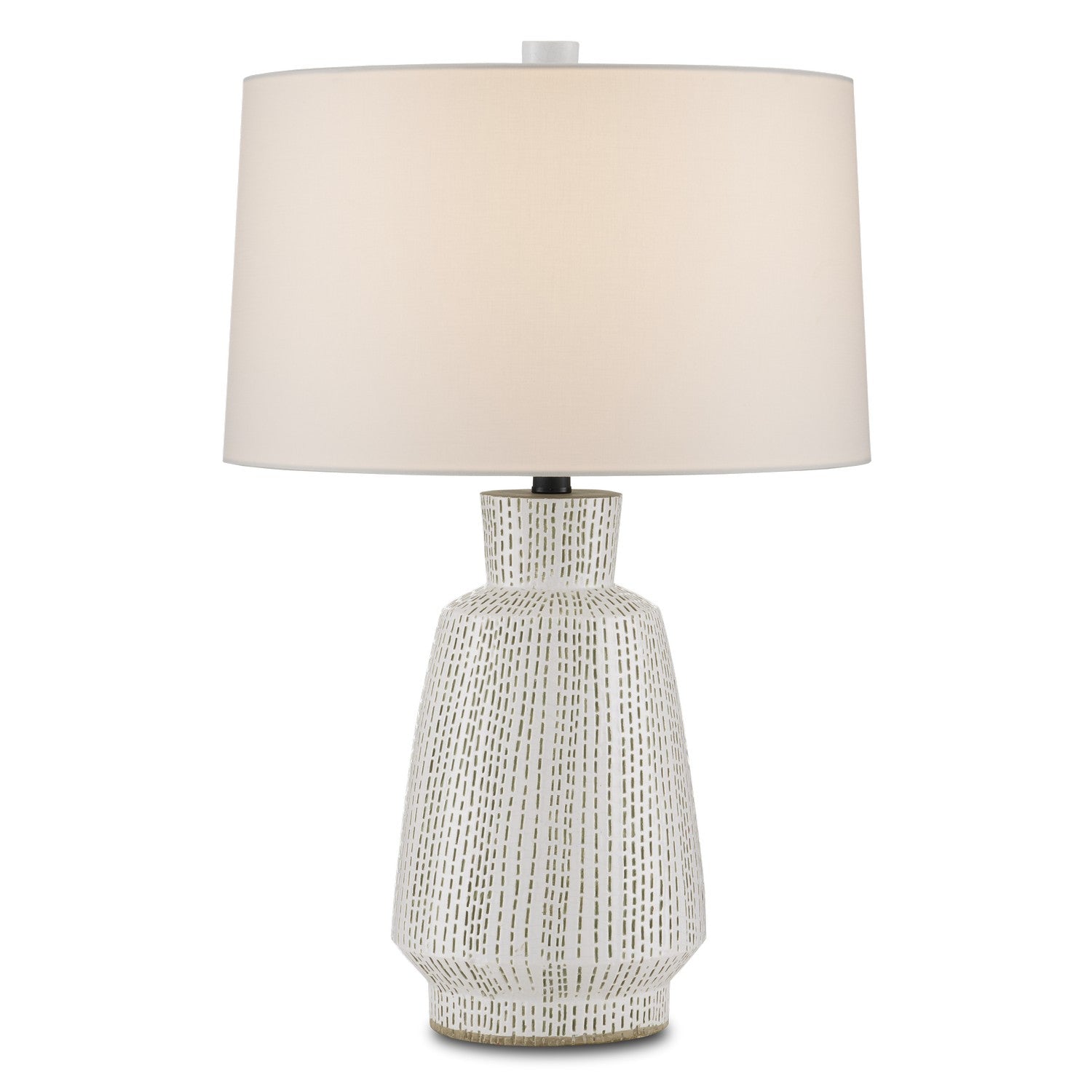 One Light Table Lamp from the Dash collection in White/Green finish