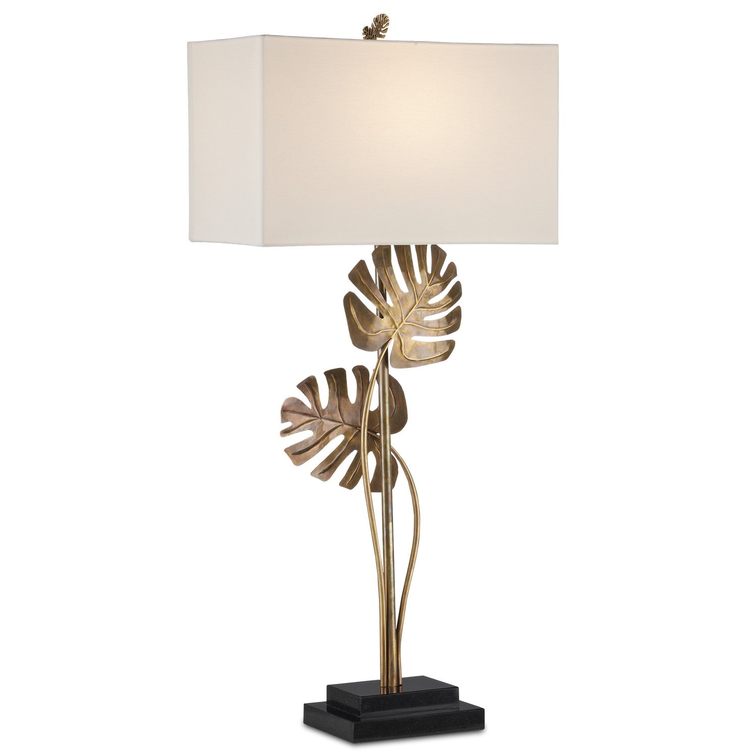 One Light Table Lamp from the Heirloom collection in Antique Brass/Black finish