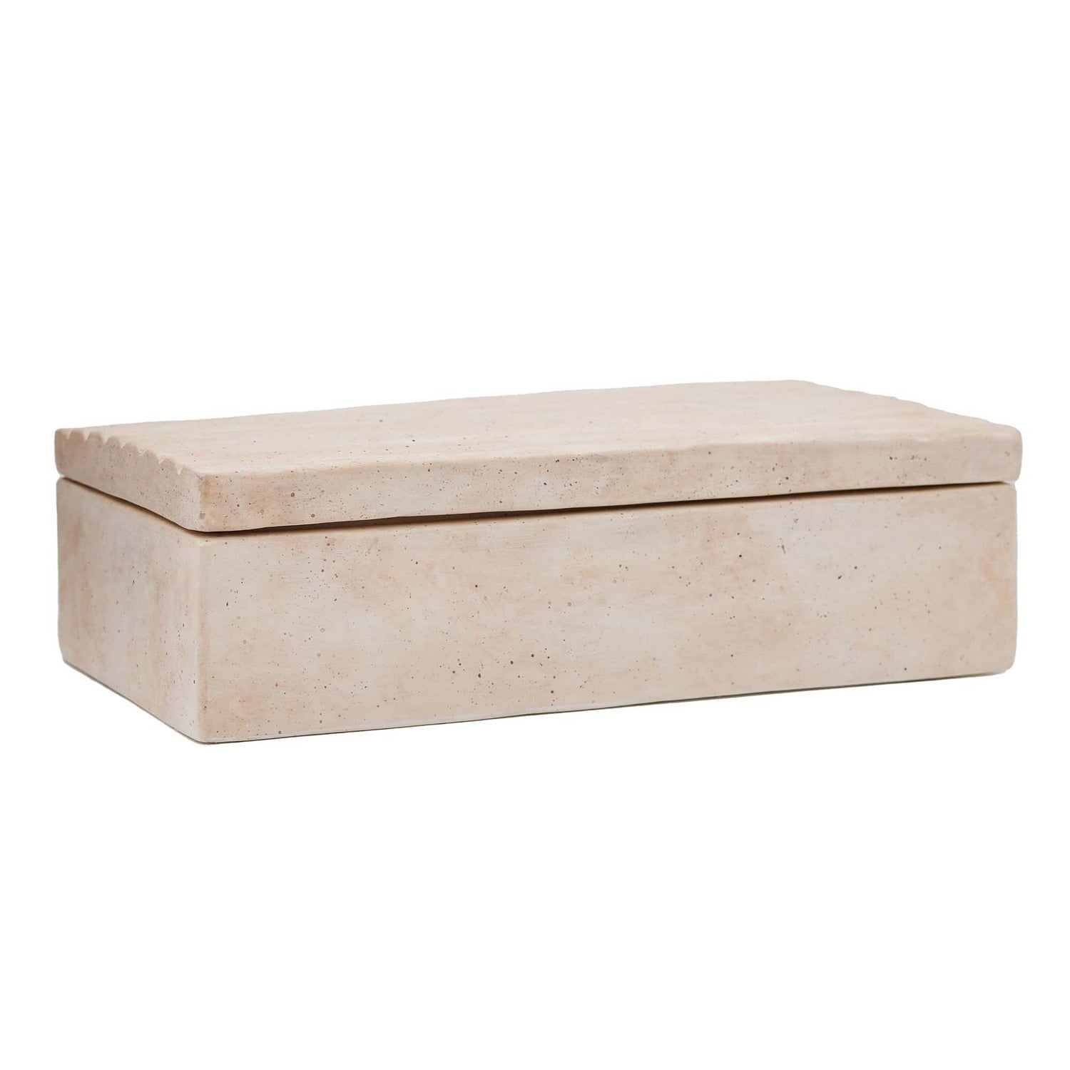 Box from the Terrazas collection in Toasted Ivory finish