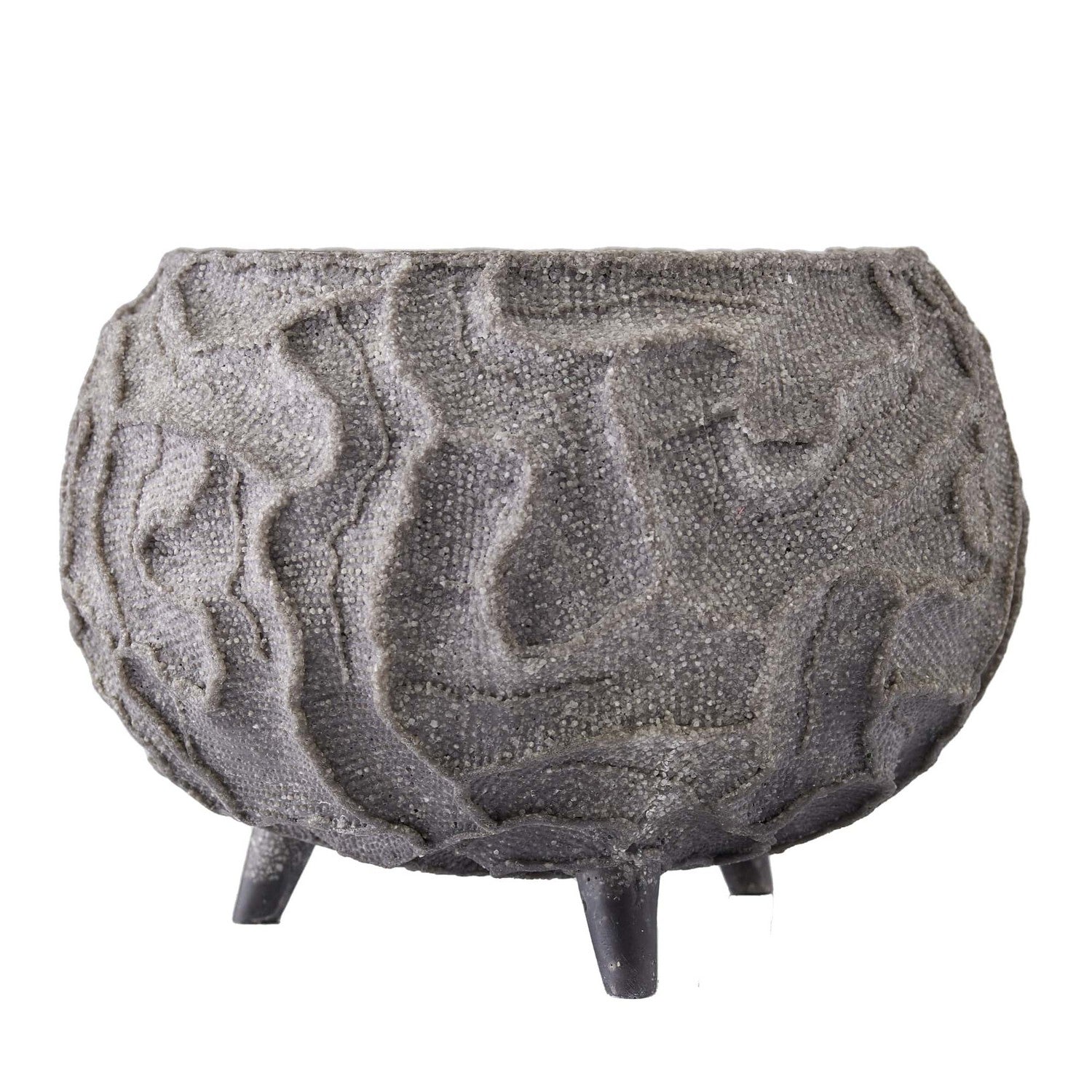 Planter from the Hyder collection in Graphite finish