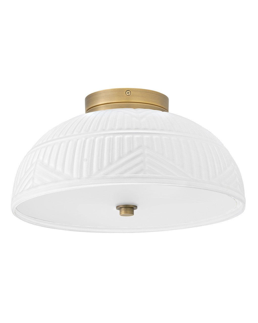 Hinkley - 57861LCB - LED Flush Mount - Devon - Lacquered Brass