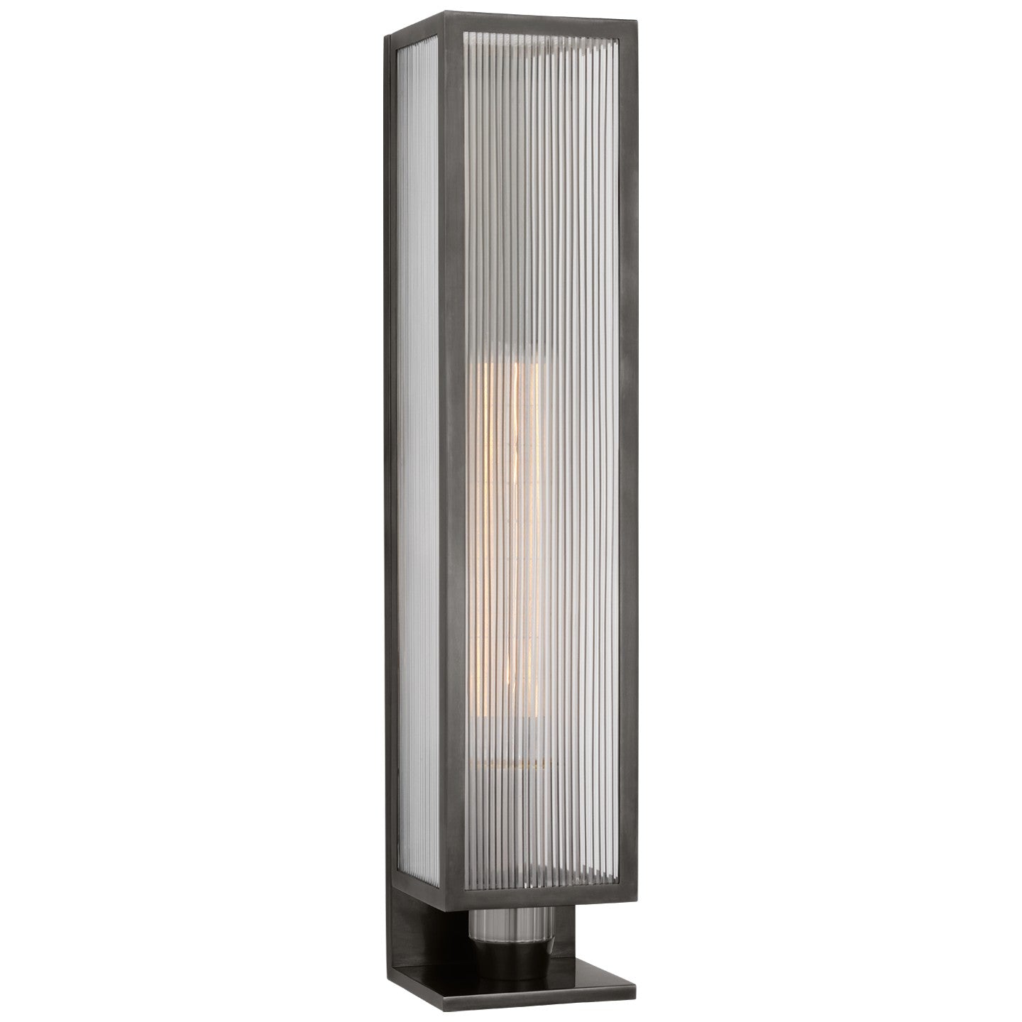 Visual Comfort Signature - BBL 2186BZ-CRB - LED Outdoor Wall Sconce - York - Bronze