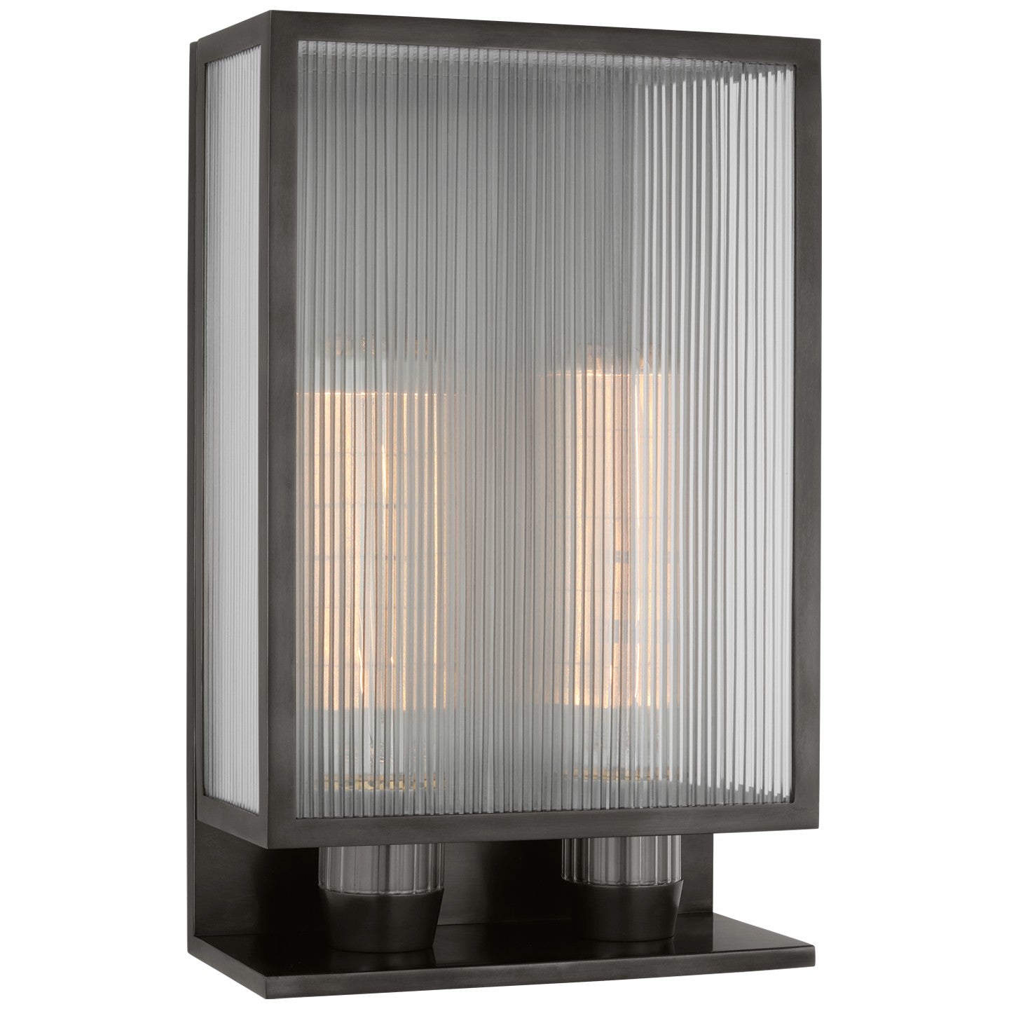 Visual Comfort Signature - BBL 2187BZ-CRB - LED Outdoor Wall Sconce - York - Bronze