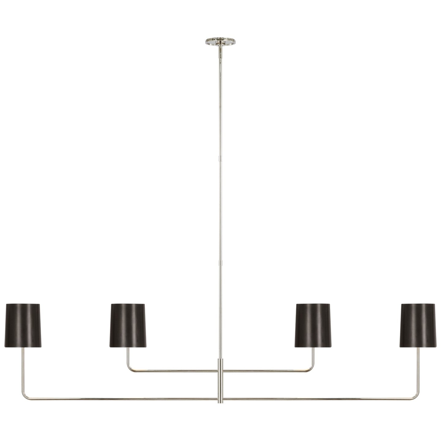 Visual Comfort Signature - BBL 5087PN-BZ - LED Chandelier - Go Lightly - Polished Nickel