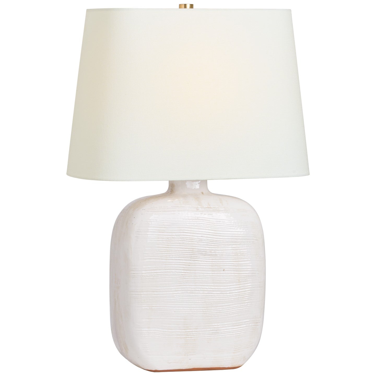 Visual Comfort Signature - CHA 8659GWC-L - LED Table Lamp - Pemba - Glossy White Crackle