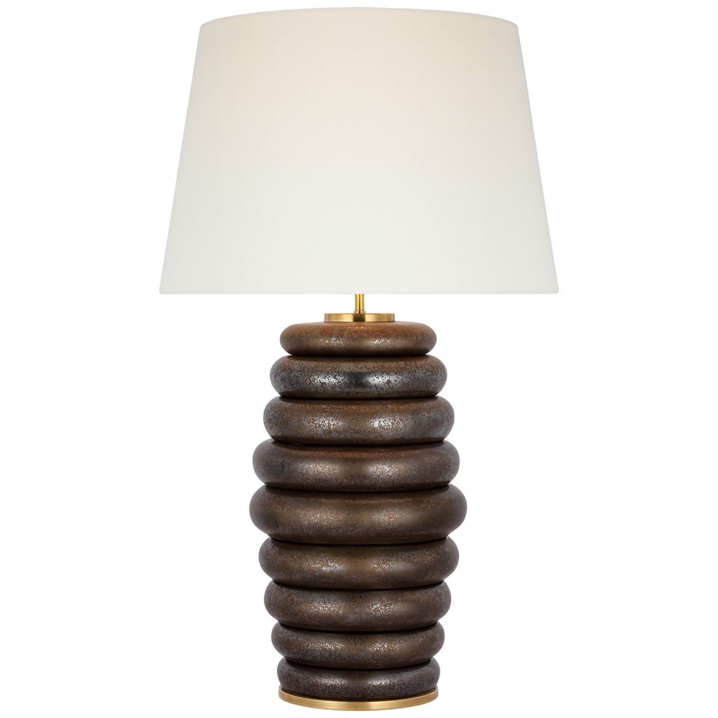 Visual Comfort Signature - KW 3621CBZ-L - LED Table Lamp - Phoebe - Crystal Bronze