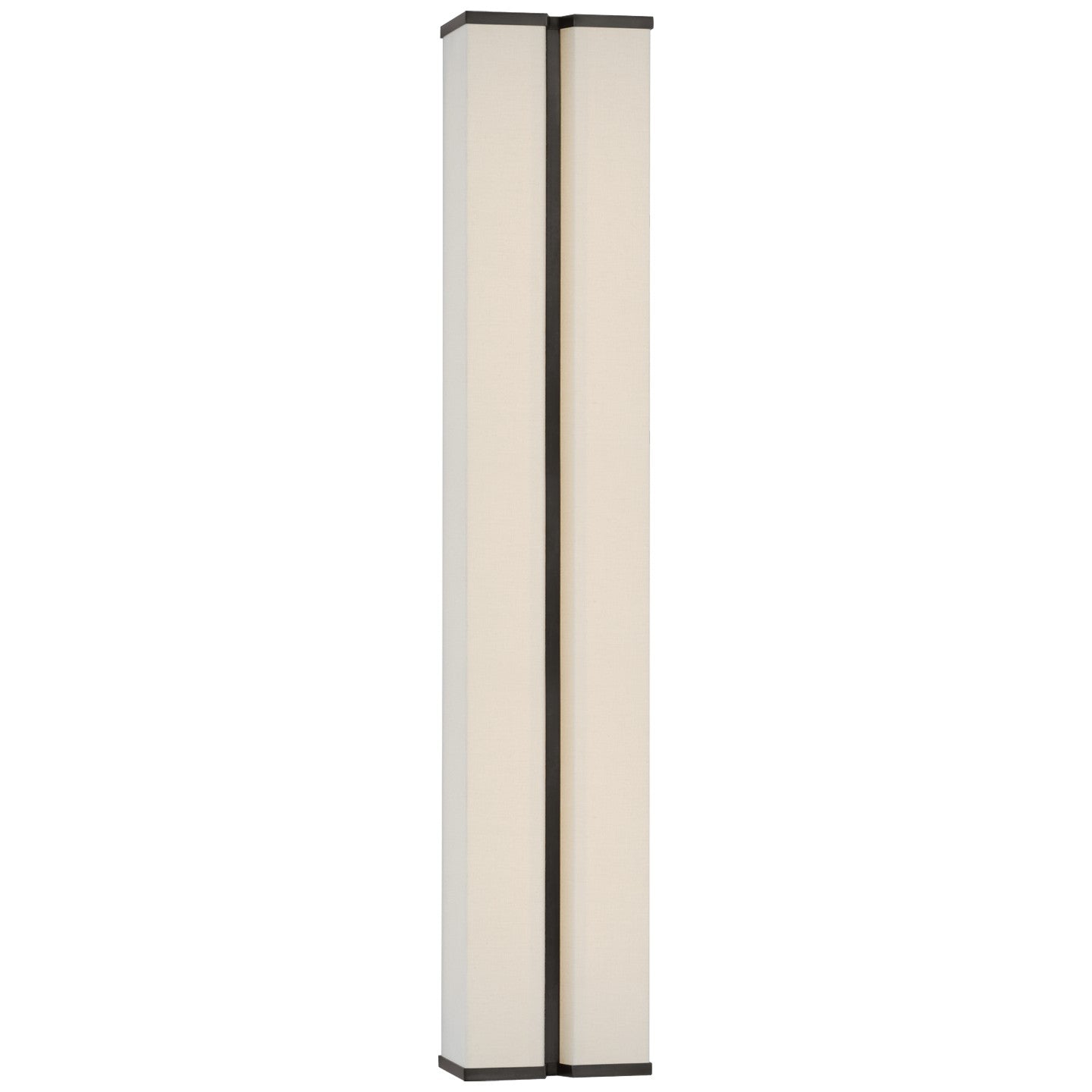 Visual Comfort Signature - PCD 2252BZ/L - LED Wall Sconce - Vernet - Bronze and Linen