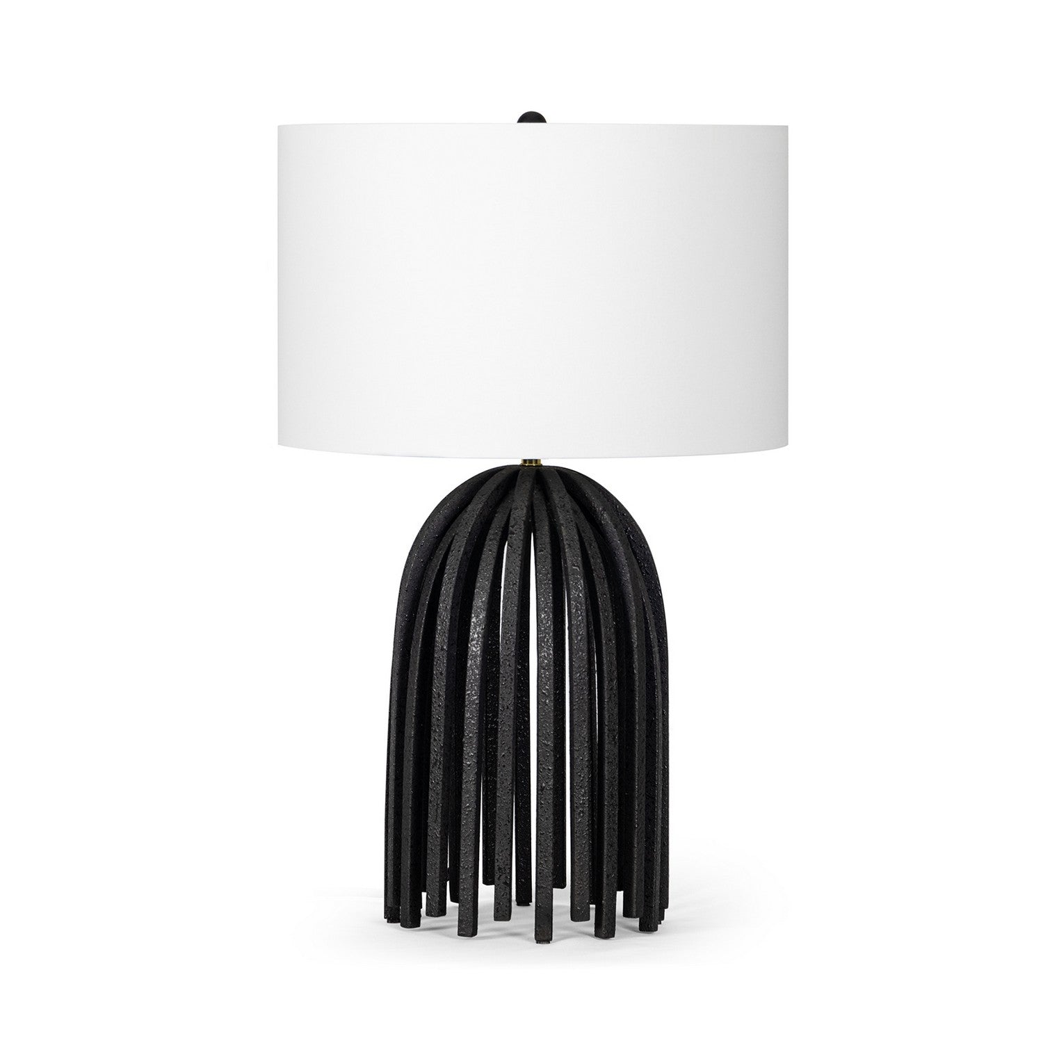 Regina Andrew - 13-1645 - One Light Table Lamp - Webbed - Blackened Iron